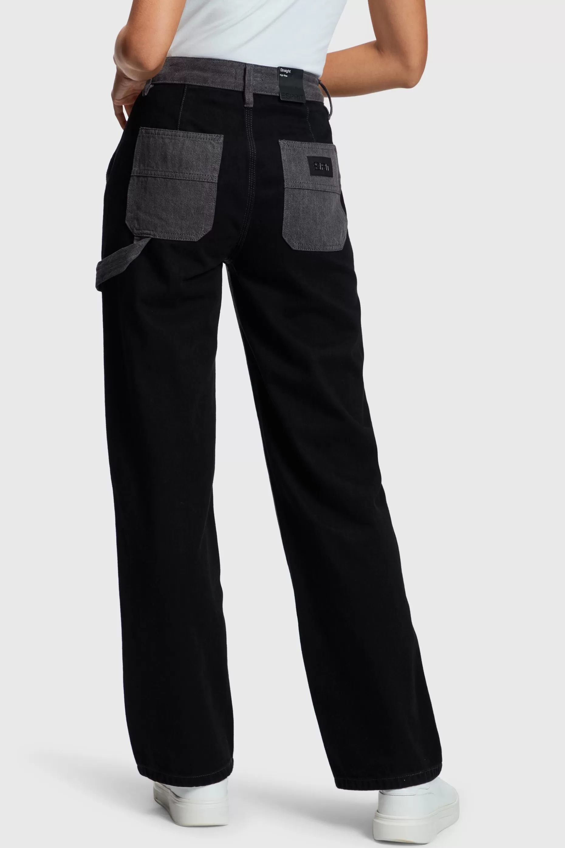 ESPRIT 90s high-rise straight leg workwear jeans at our Online Shop * Sale Under $75