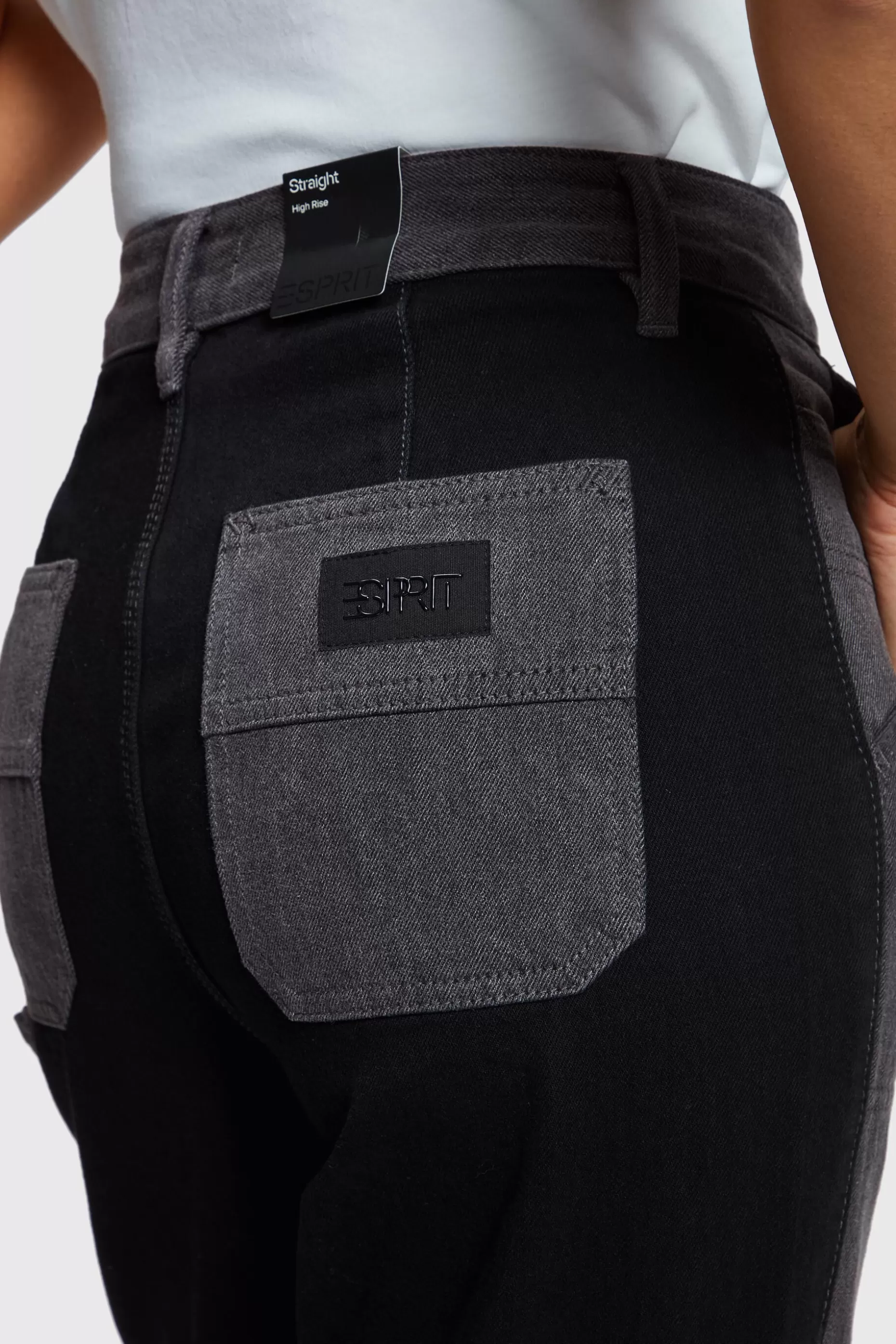 ESPRIT 90s high-rise straight leg workwear jeans at our Online Shop * Sale Under $75