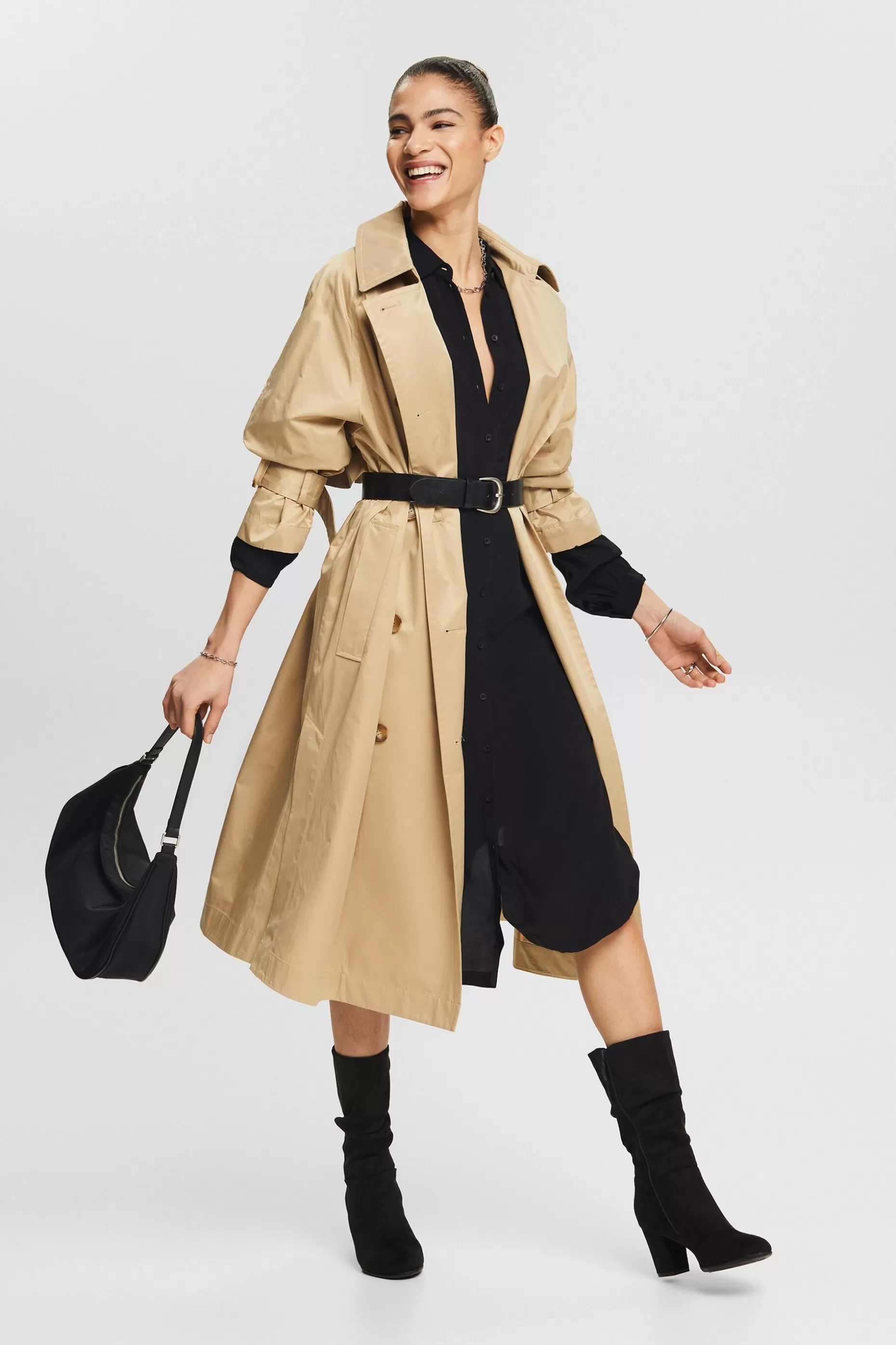 ESPRIT Belted Shirt Dress at our Online Shop *Women Dresses + Jumpsuits