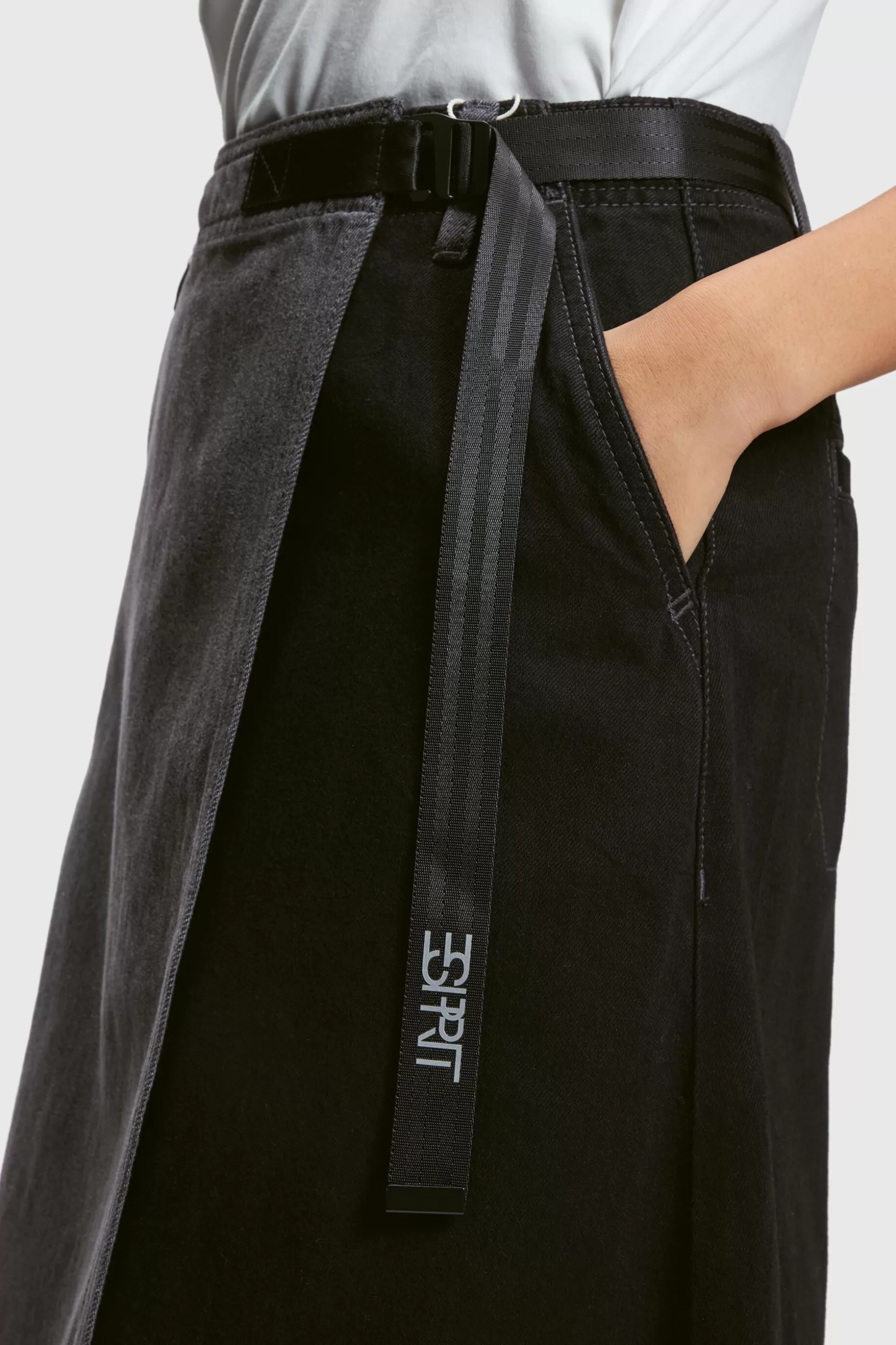 ESPRIT Buckle waist wrapped midi skirt at our Online Shop * Sale Under $75