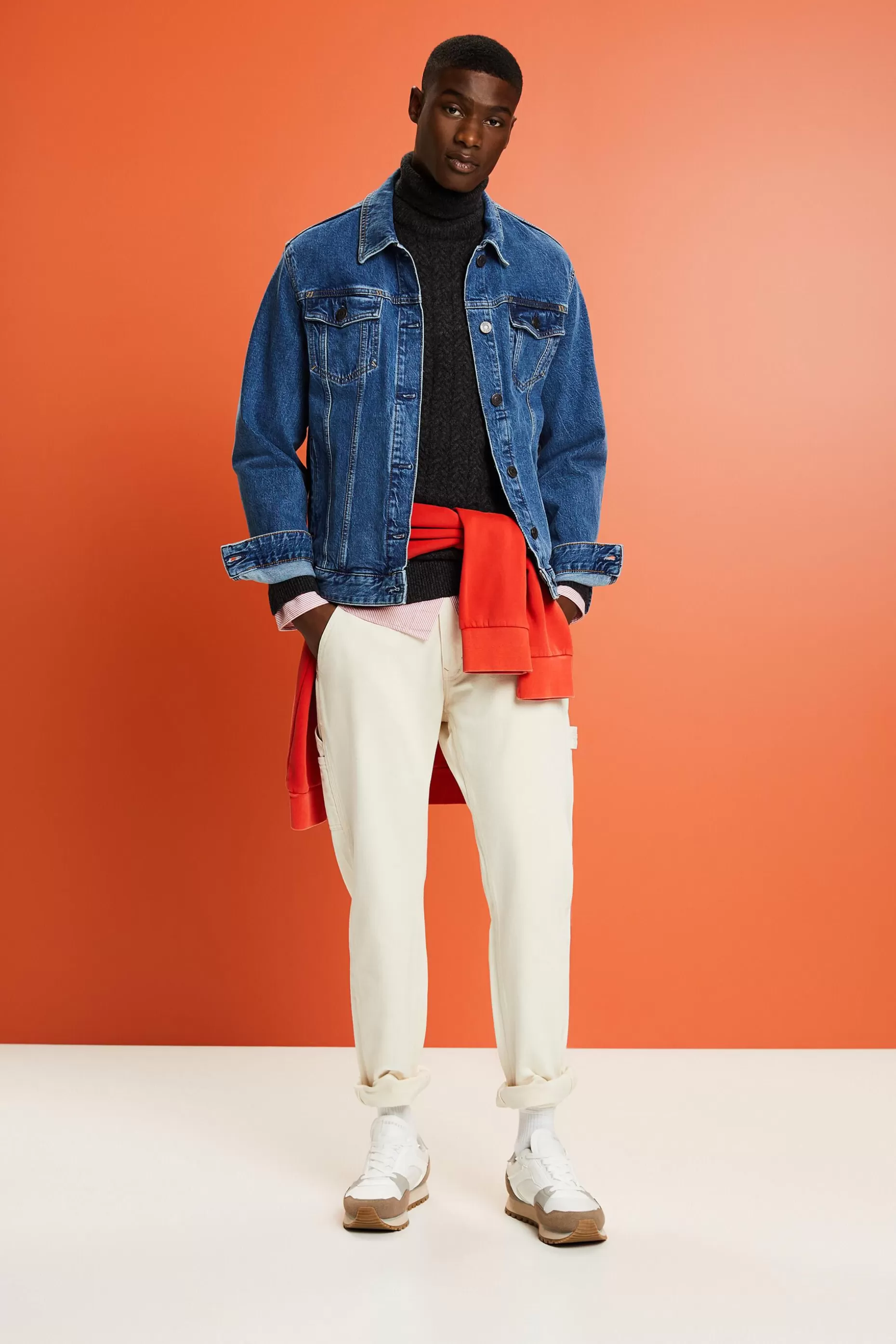 ESPRIT Cable Knit Rollneck Sweater at our Online Shop *Boys Boys