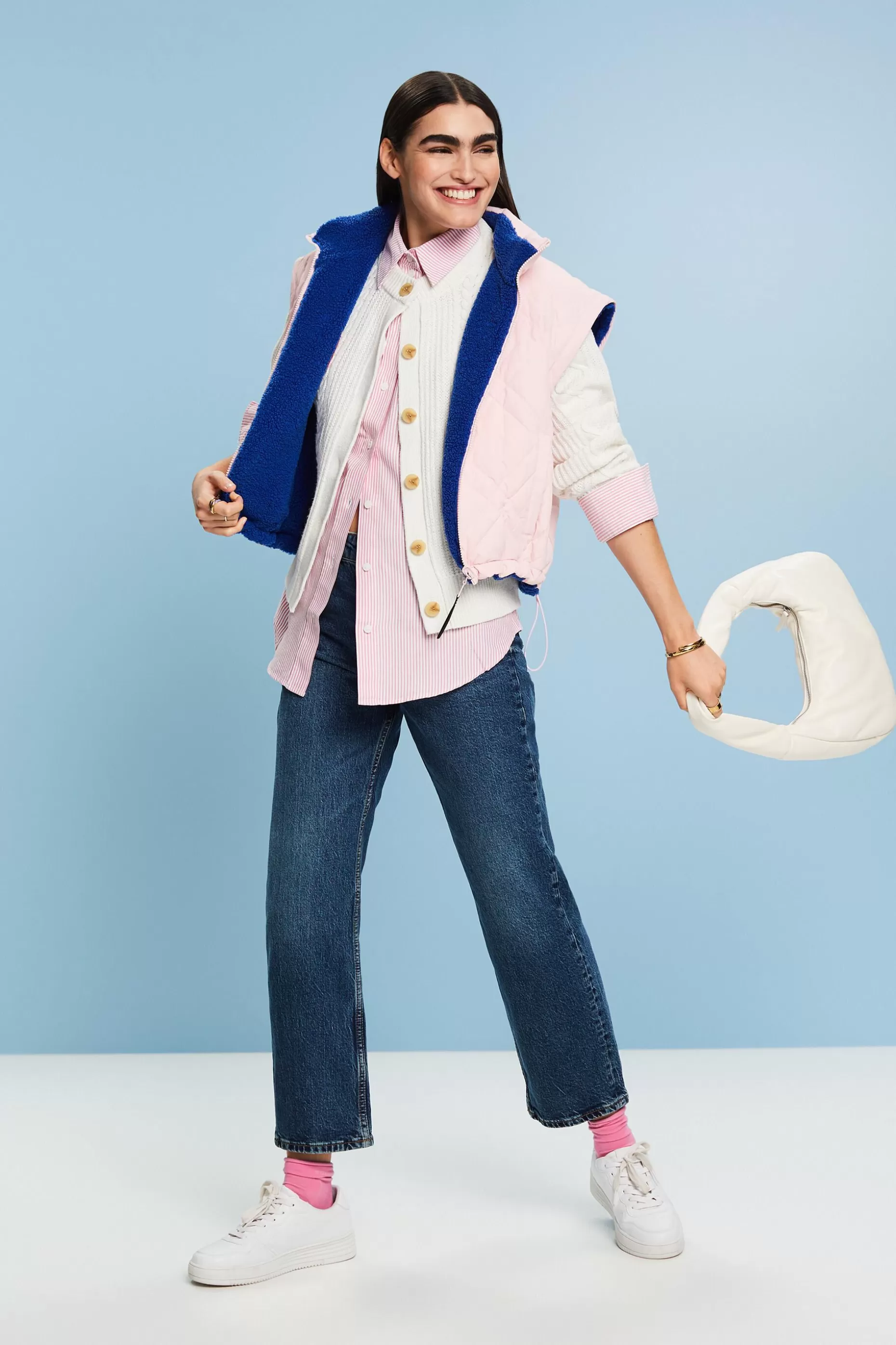ESPRIT Cable-Knit Cardigan at our Online Shop * Sale Under $50