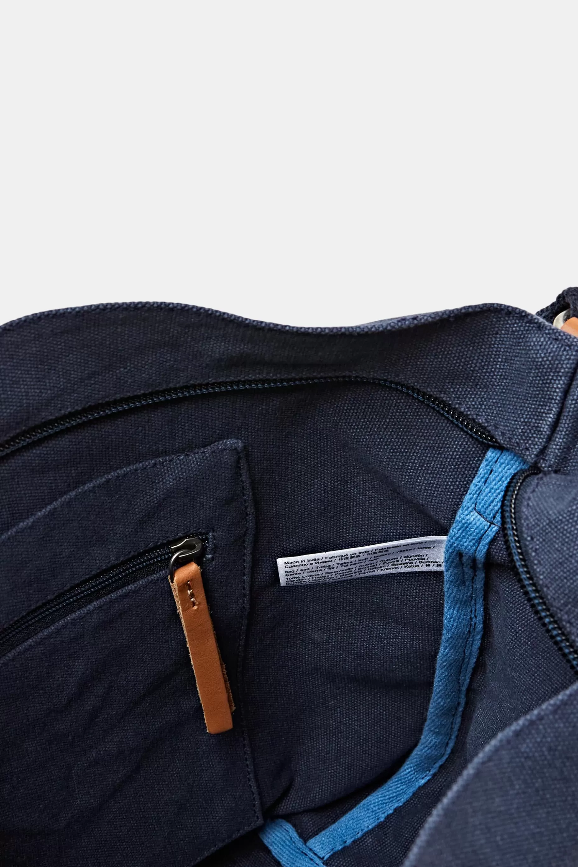 ESPRIT Canvas shoulder bag, 100% cotton at our Online Shop *Women Bags