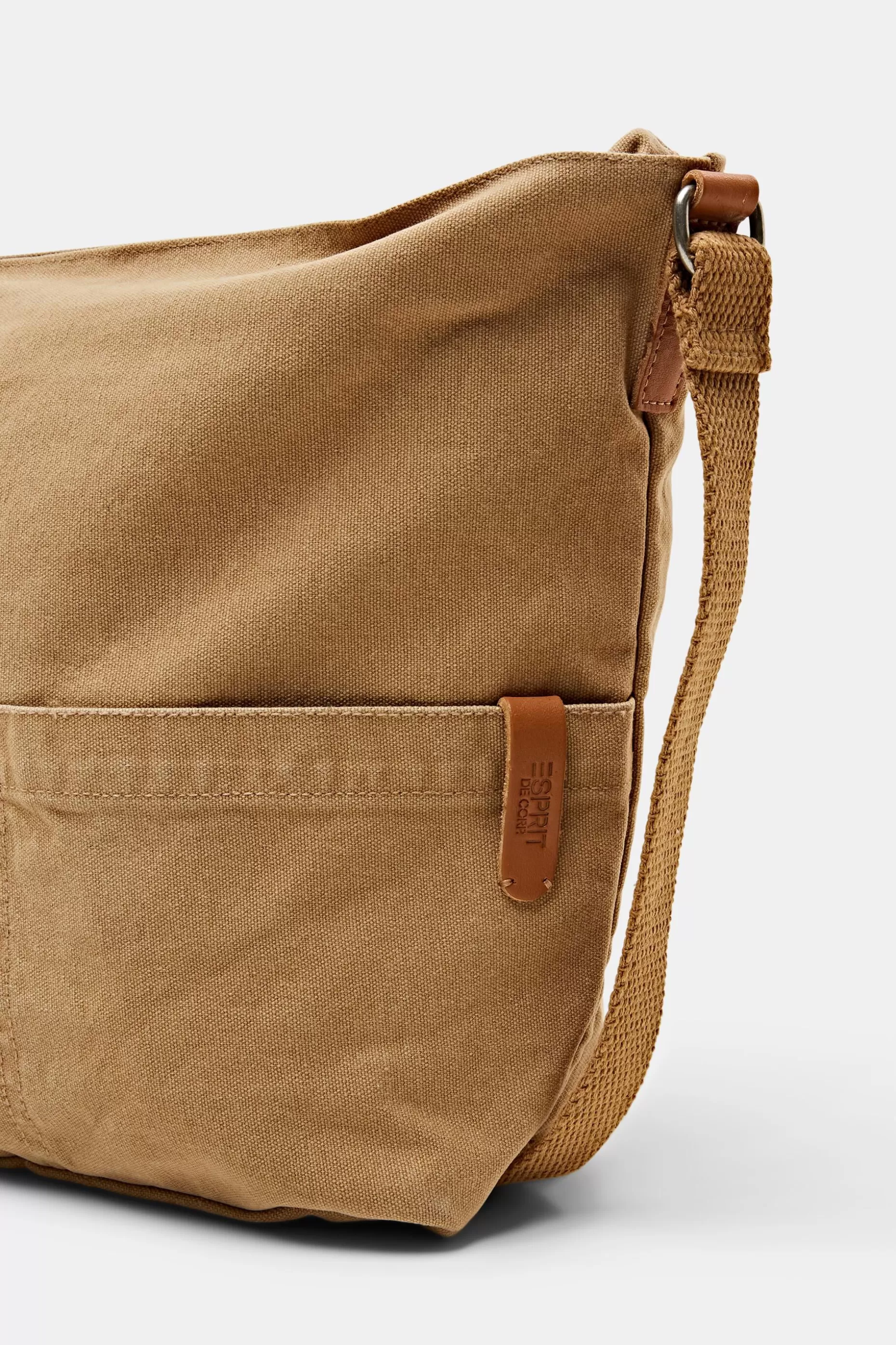 ESPRIT Canvas shoulder bag, 100% cotton at our Online Shop *Women Bags