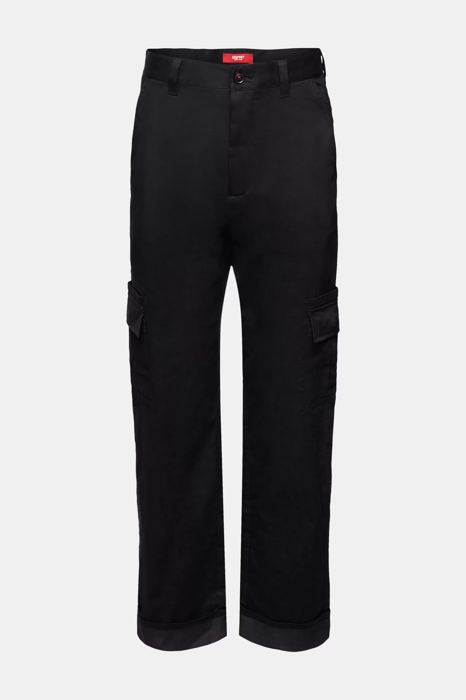 ESPRIT Cargo trousers with turn-up hem at our Online Shop *Men Bottoms