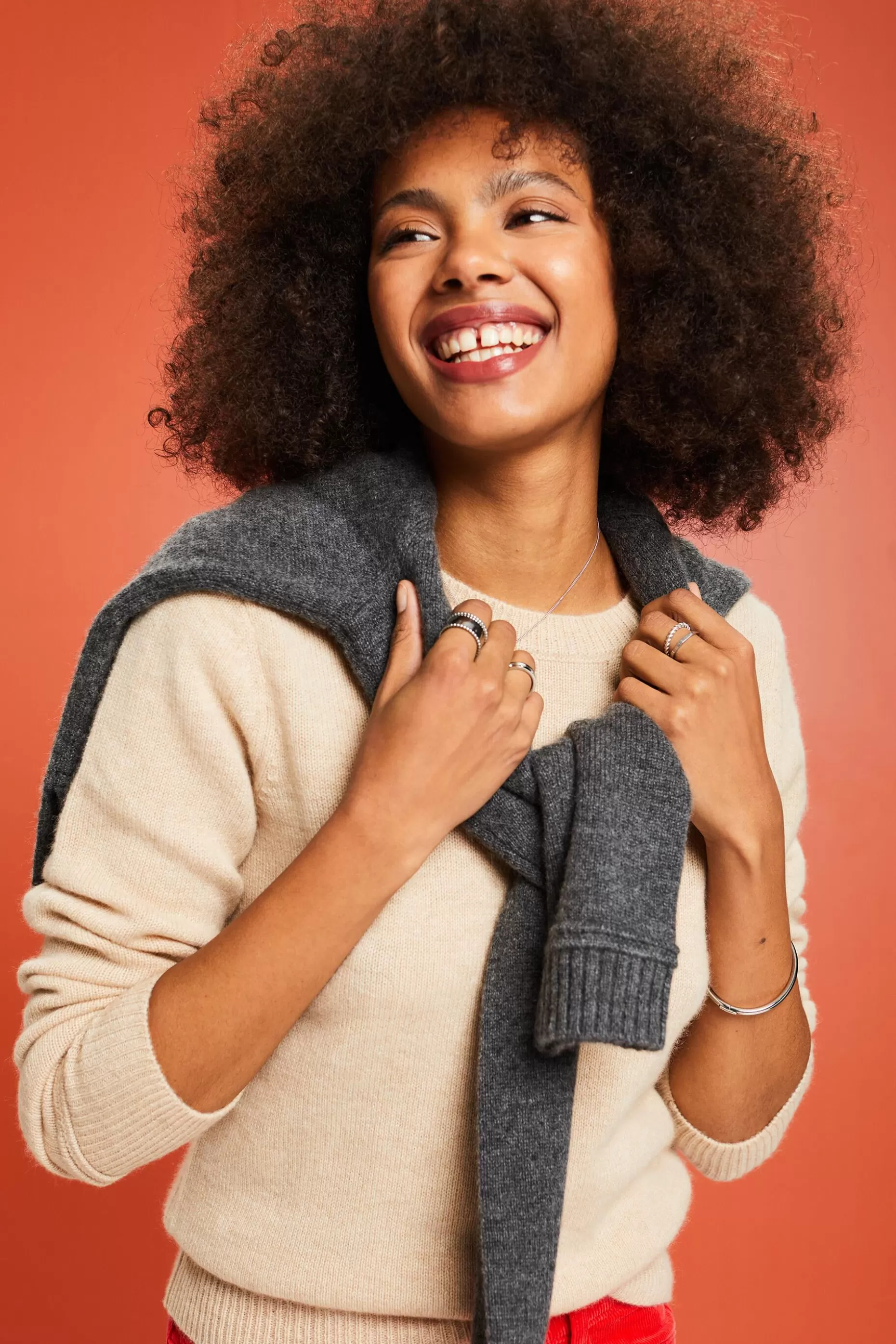ESPRIT Cashmere Crewneck Sweater at our Online Shop *Women Sweaters