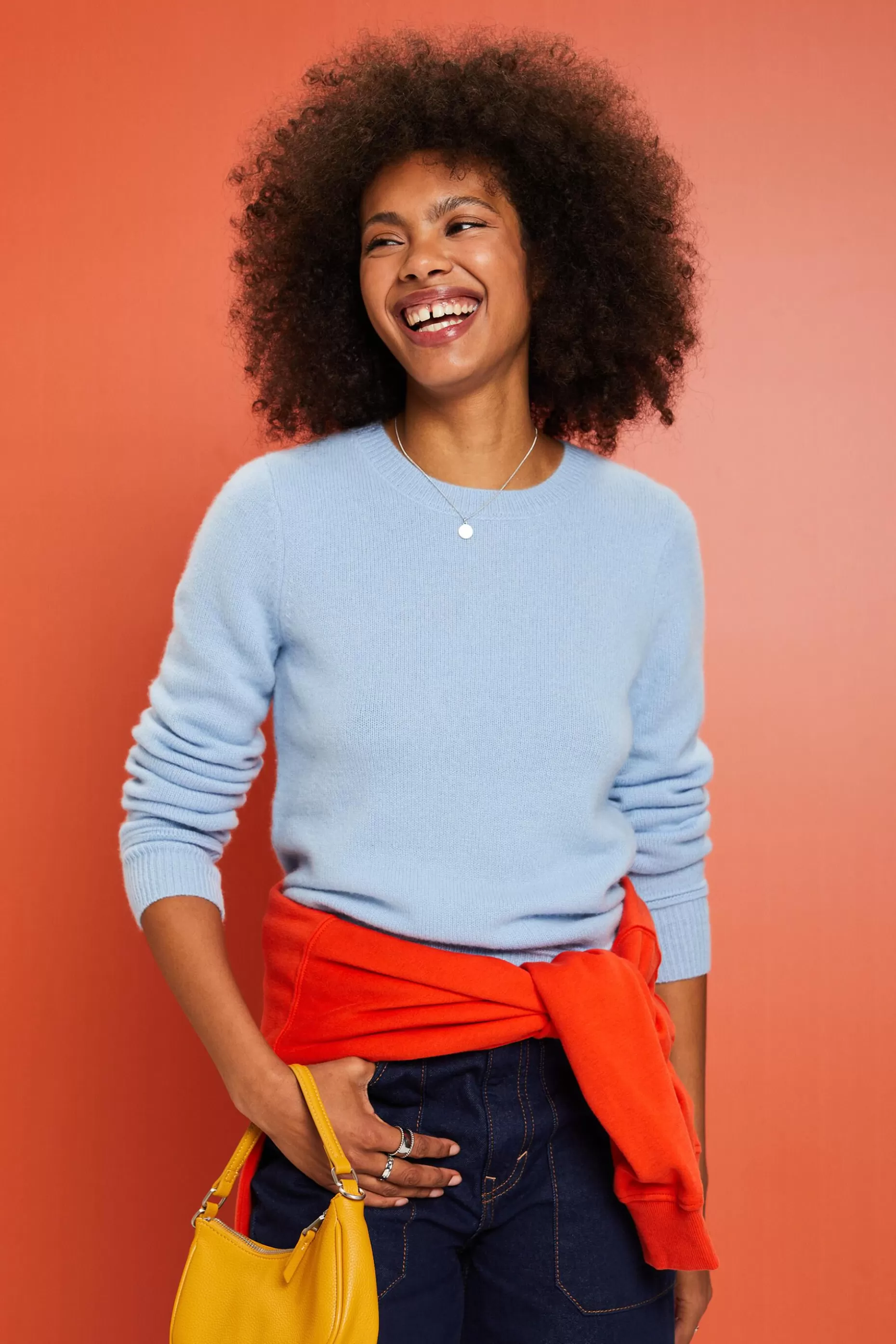 ESPRIT Cashmere Crewneck Sweater at our Online Shop *Women Sweaters