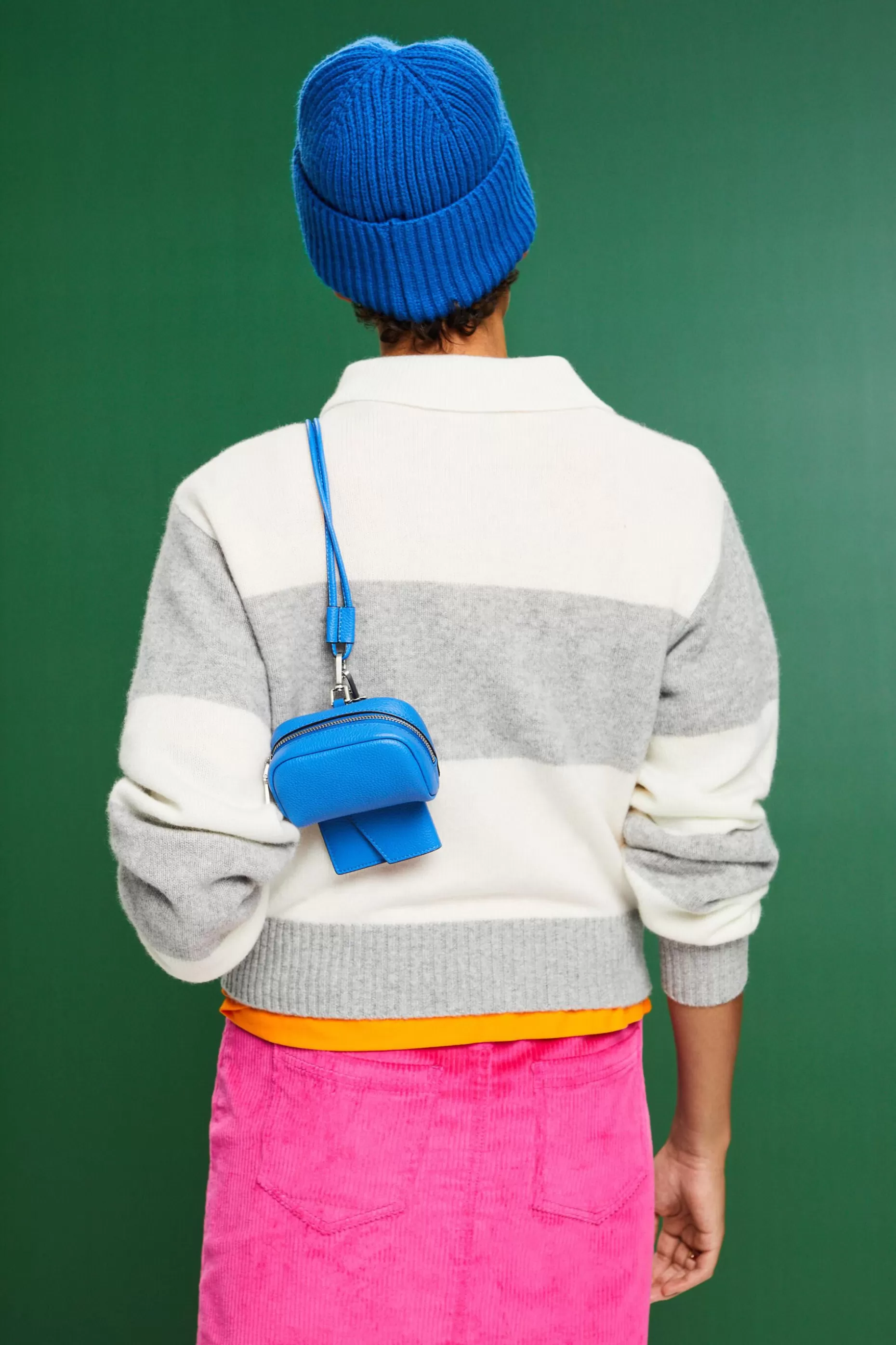 ESPRIT Cashmere Polo Rugby Stripe Sweater at our Online Shop *Women Sweaters