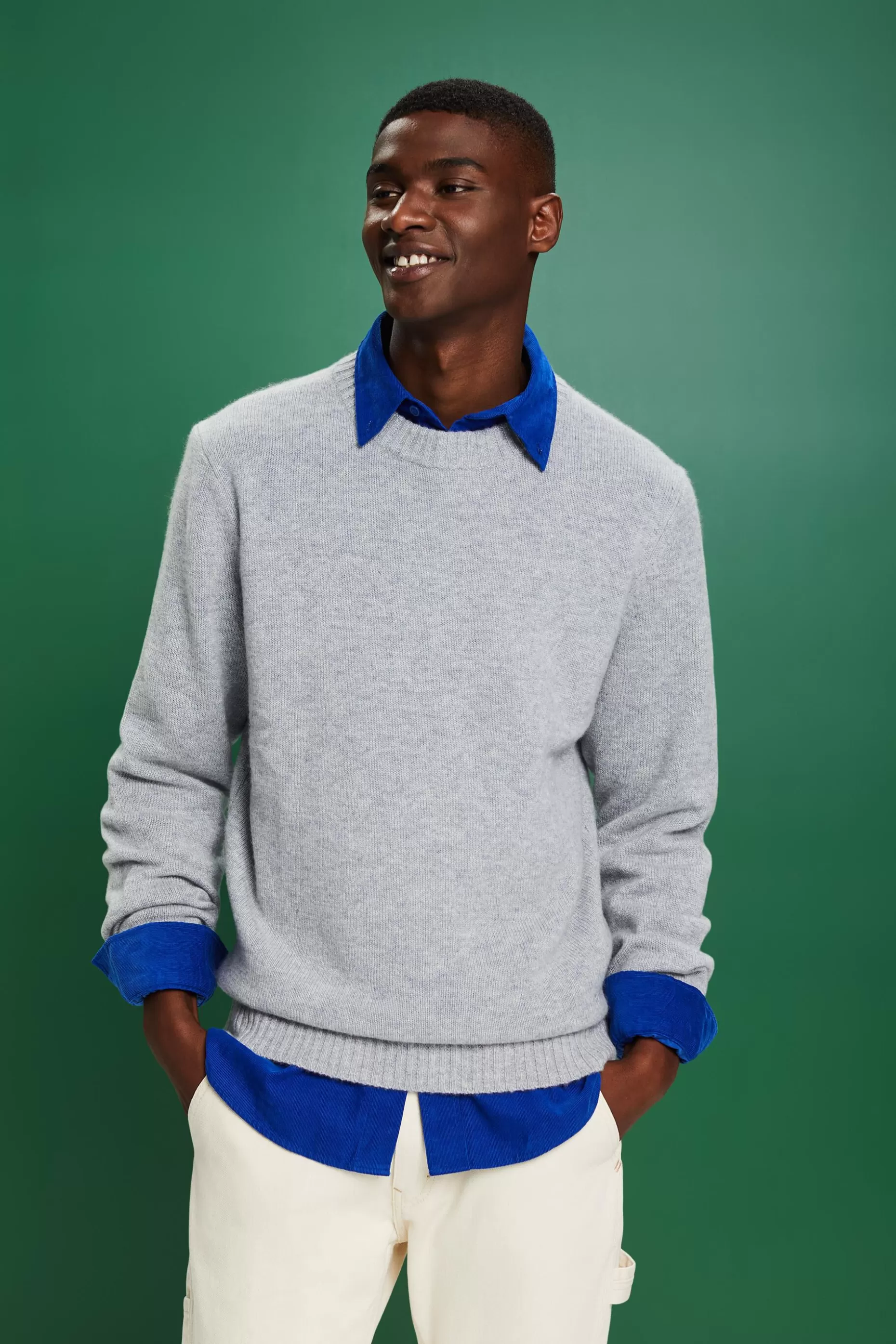 ESPRIT Cashmere sweater at our Online Shop *Men Sweaters