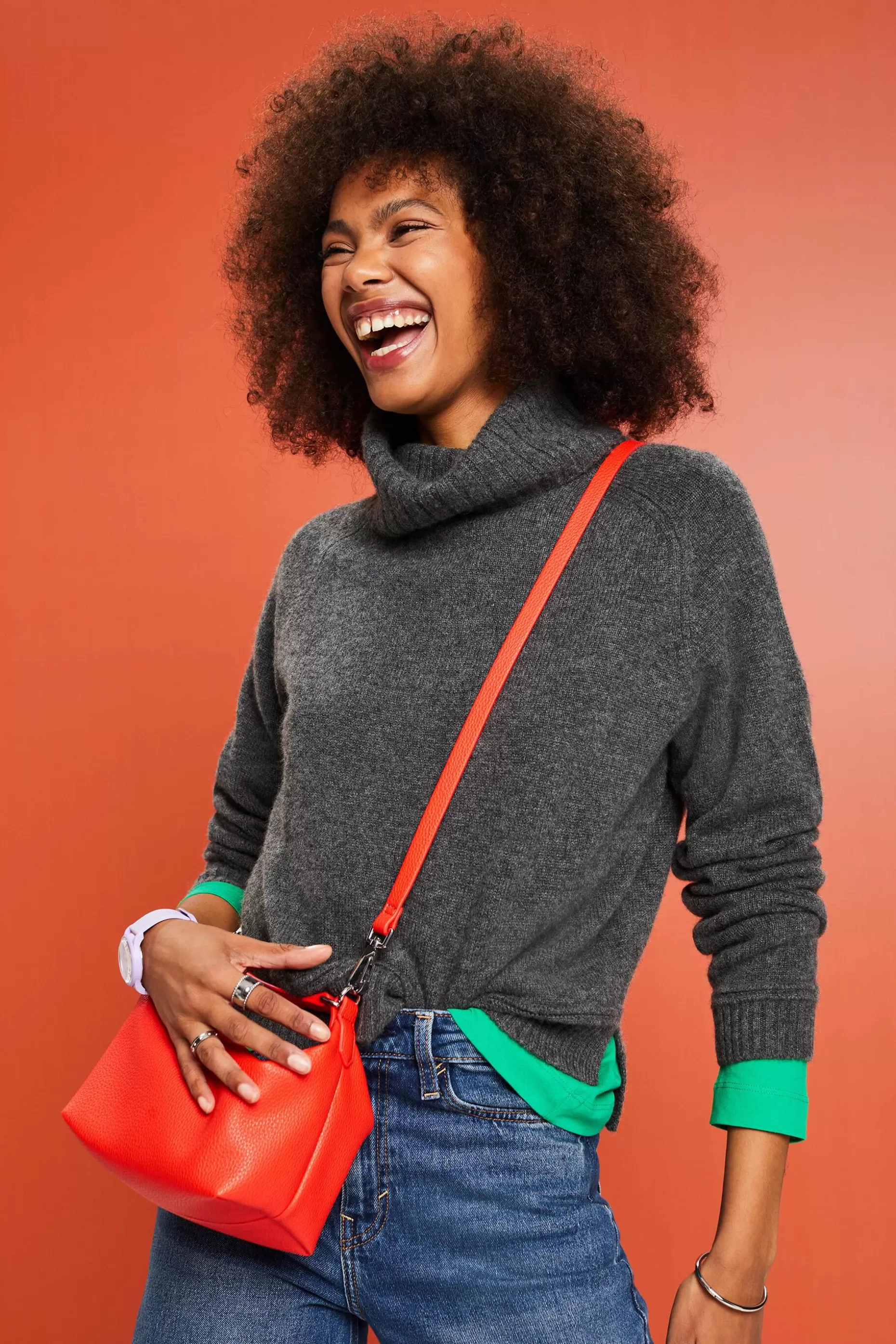ESPRIT Cashmere Turtleneck Sweater at our Online Shop *Women Sweaters