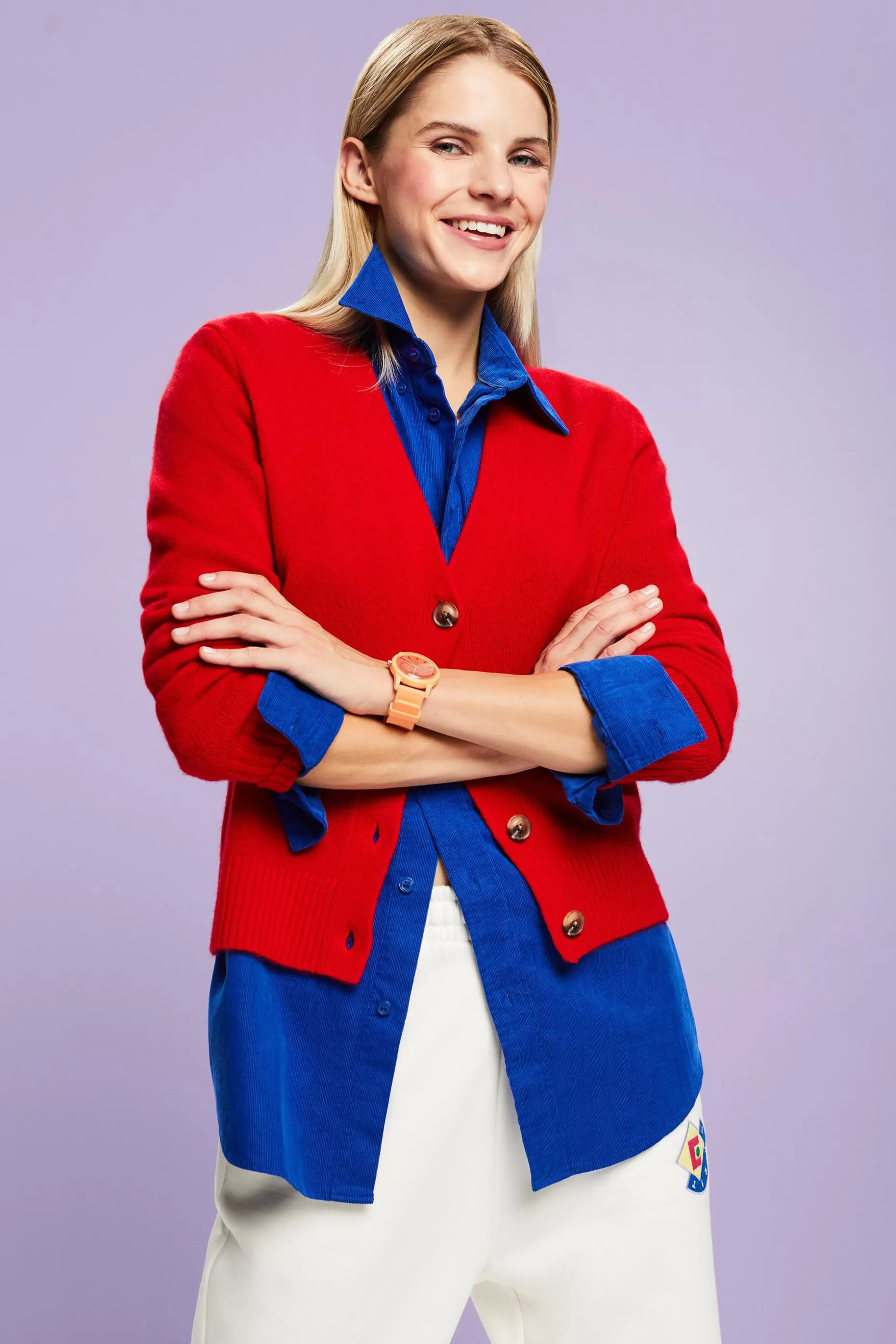 ESPRIT Cashmere V-Neck Cardigan at our Online Shop *Women Sweaters