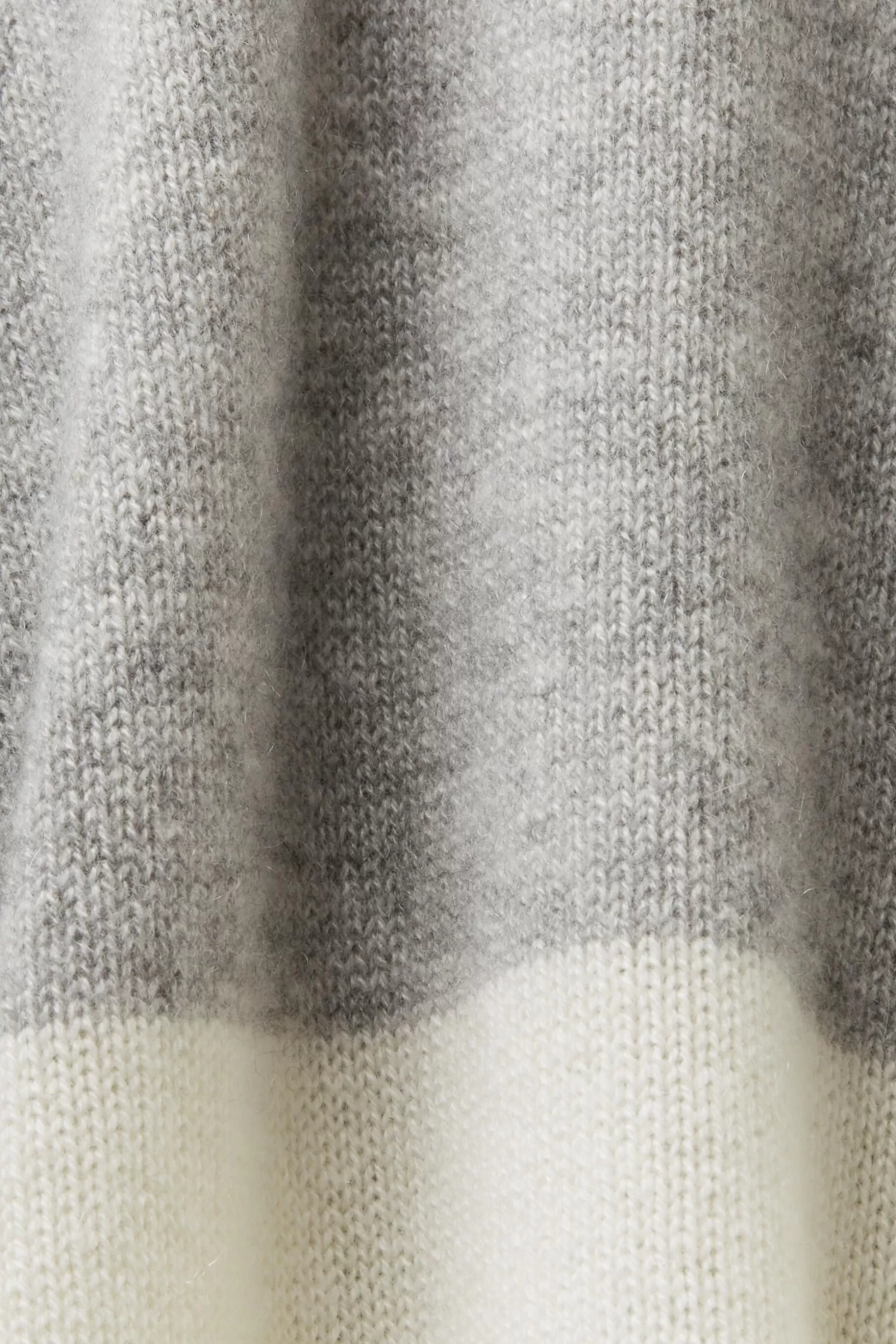 ESPRIT Cashmere V-Neck Rugby Stripe Sweater at our Online Shop *Men Sweaters