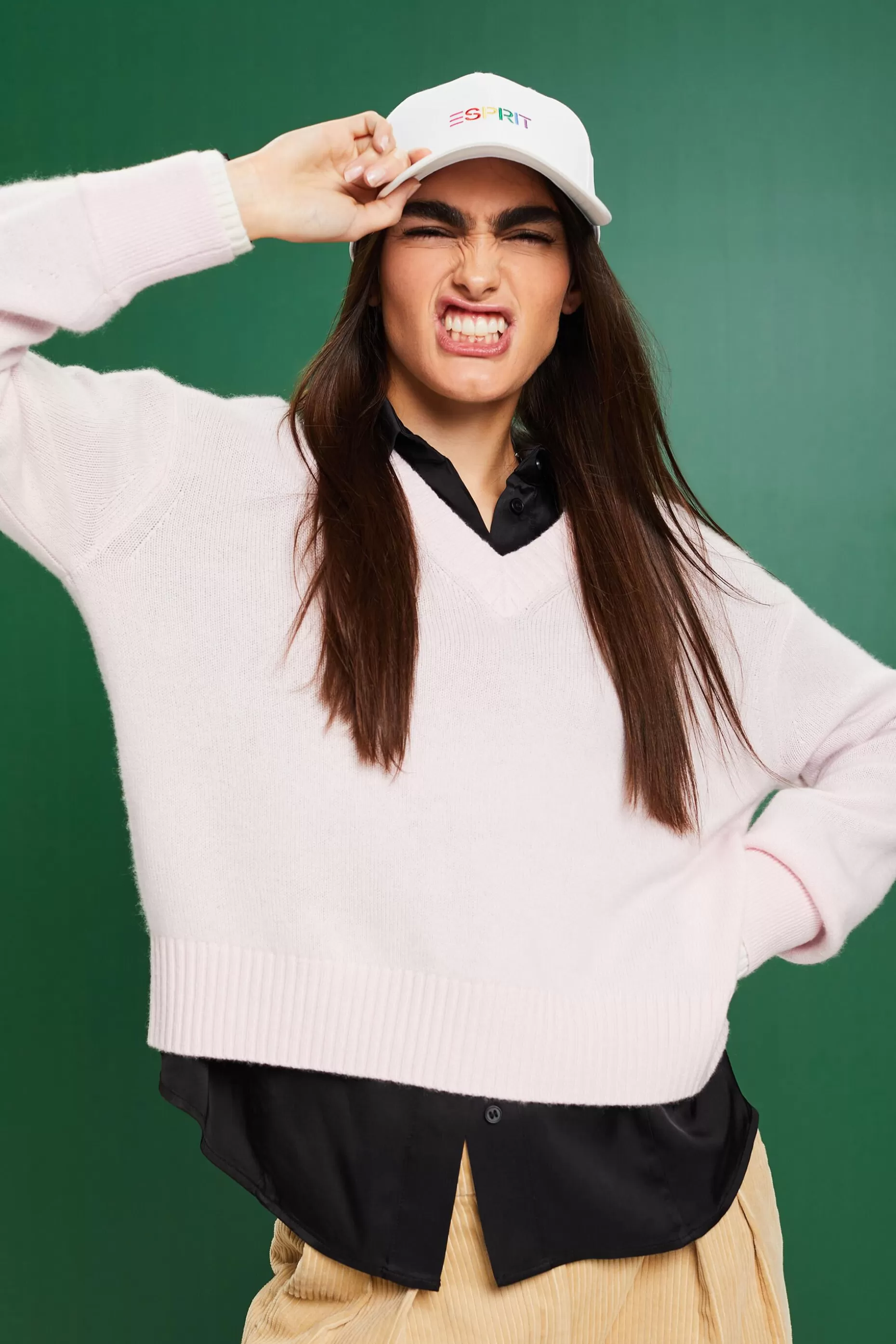 ESPRIT Cashmere V-Neck Sweater at our Online Shop *Women Sweaters