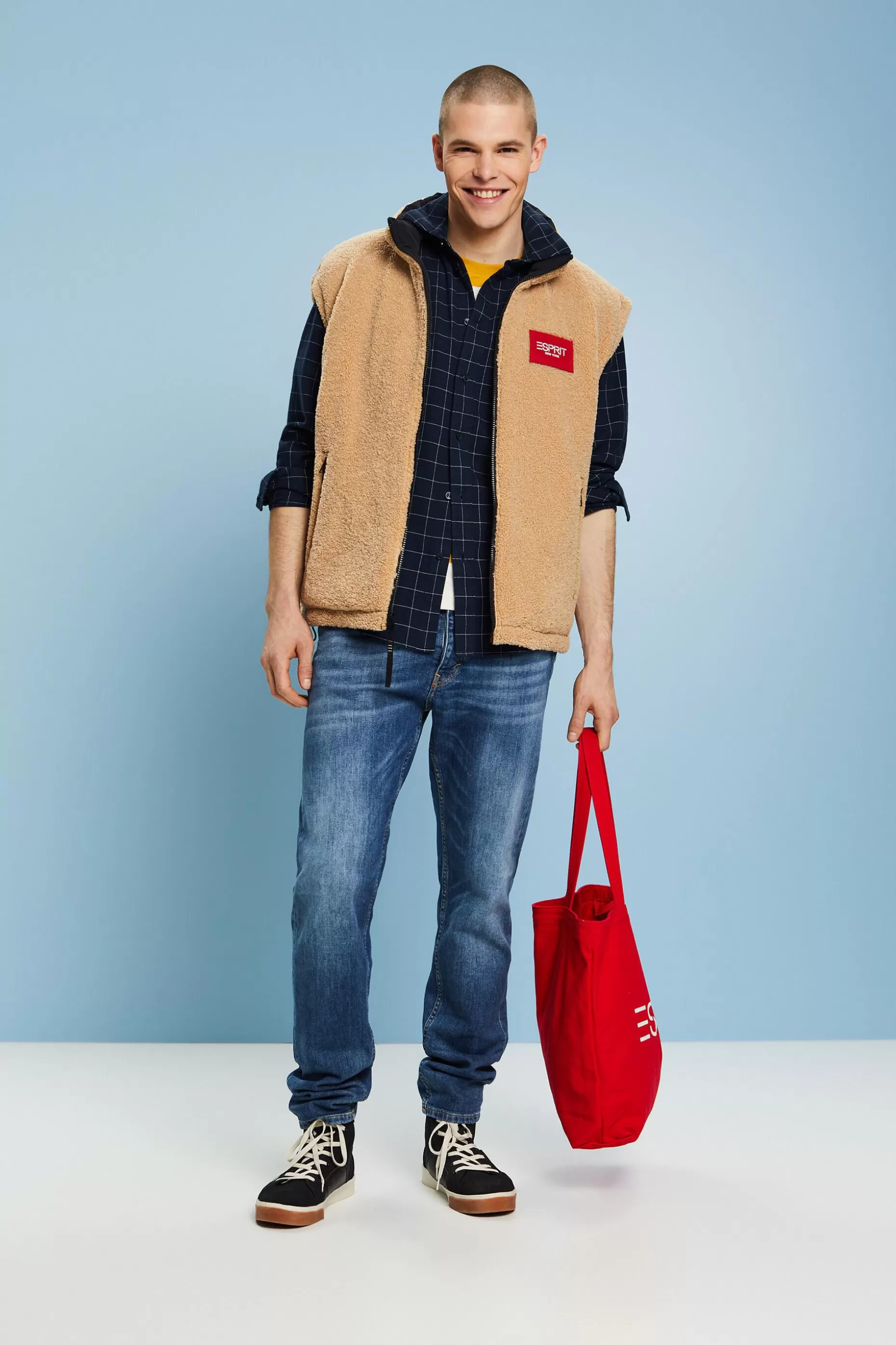 ESPRIT Checked Flannel Regular Fit Shirt at our Online Shop *Men Shirts
