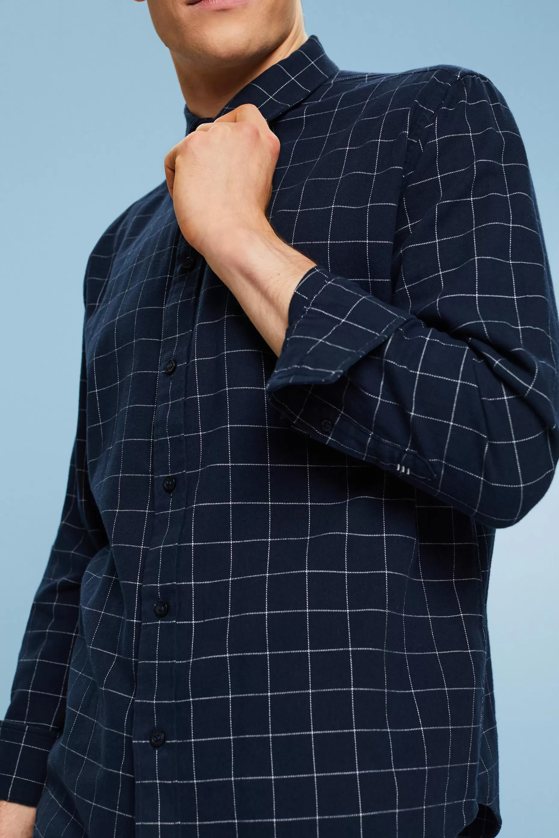 ESPRIT Checked Flannel Regular Fit Shirt at our Online Shop *Men Shirts