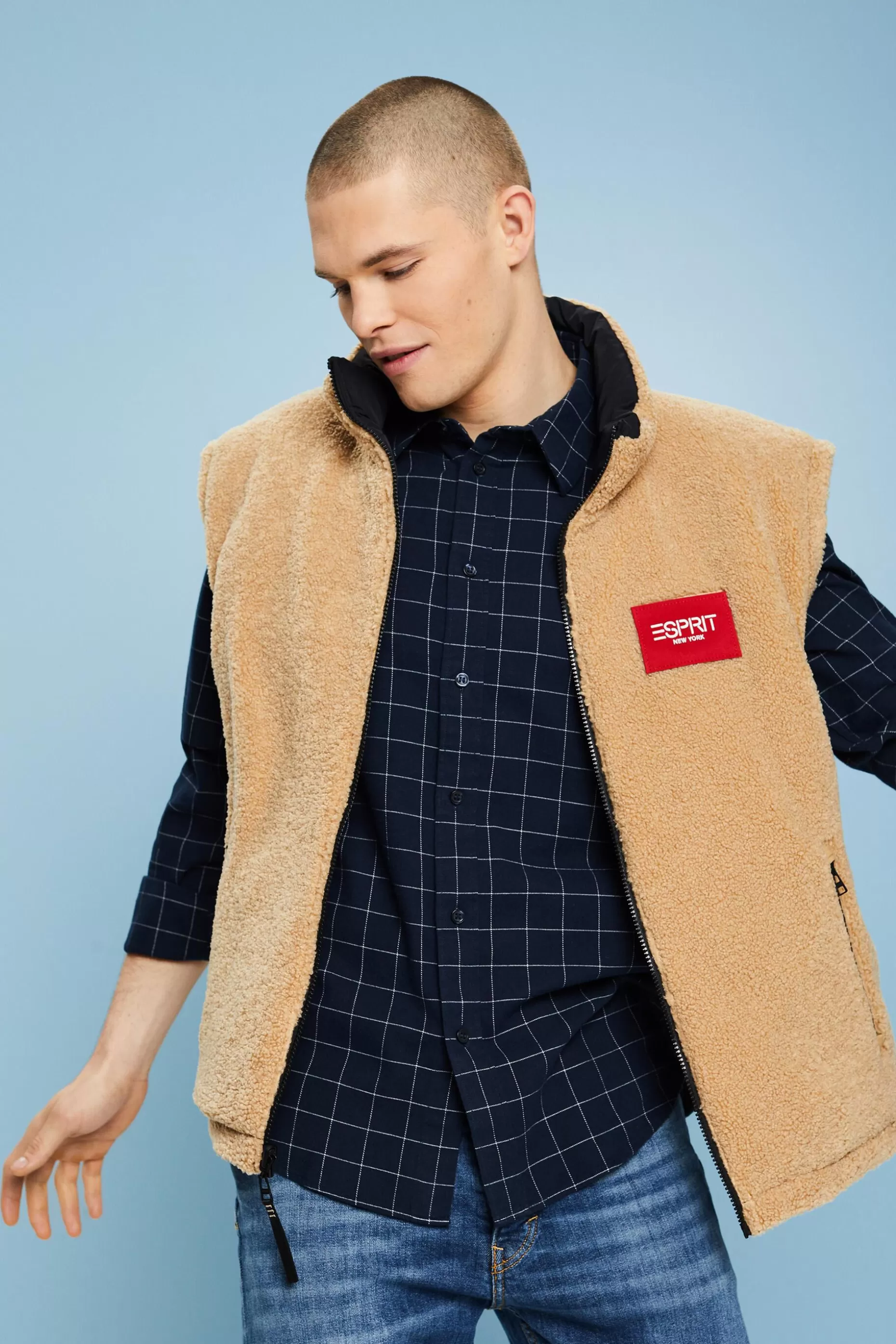 ESPRIT Checked Flannel Regular Fit Shirt at our Online Shop *Men Shirts