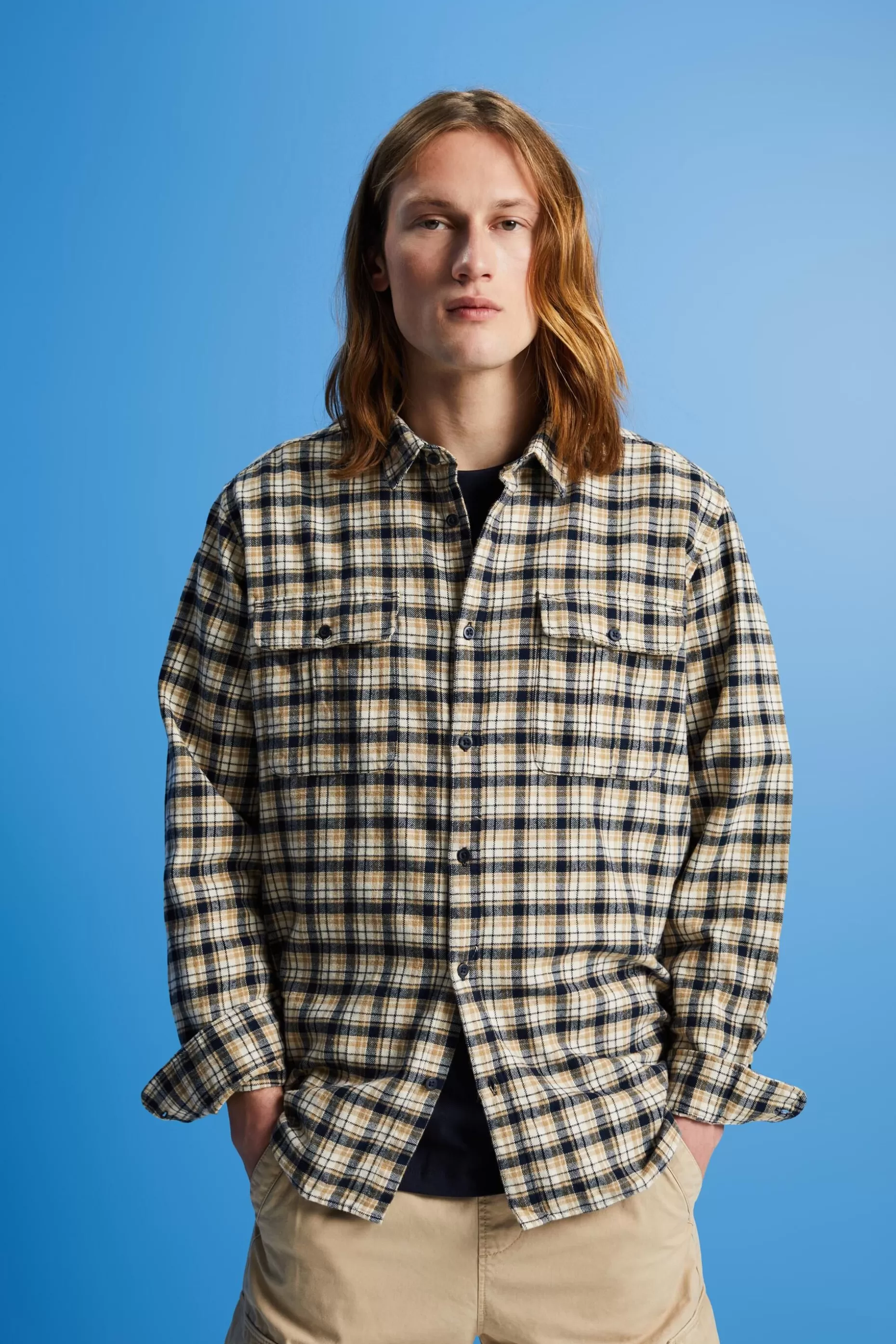 ESPRIT Checked flannel shirt at our Online Shop * Sale Under $50