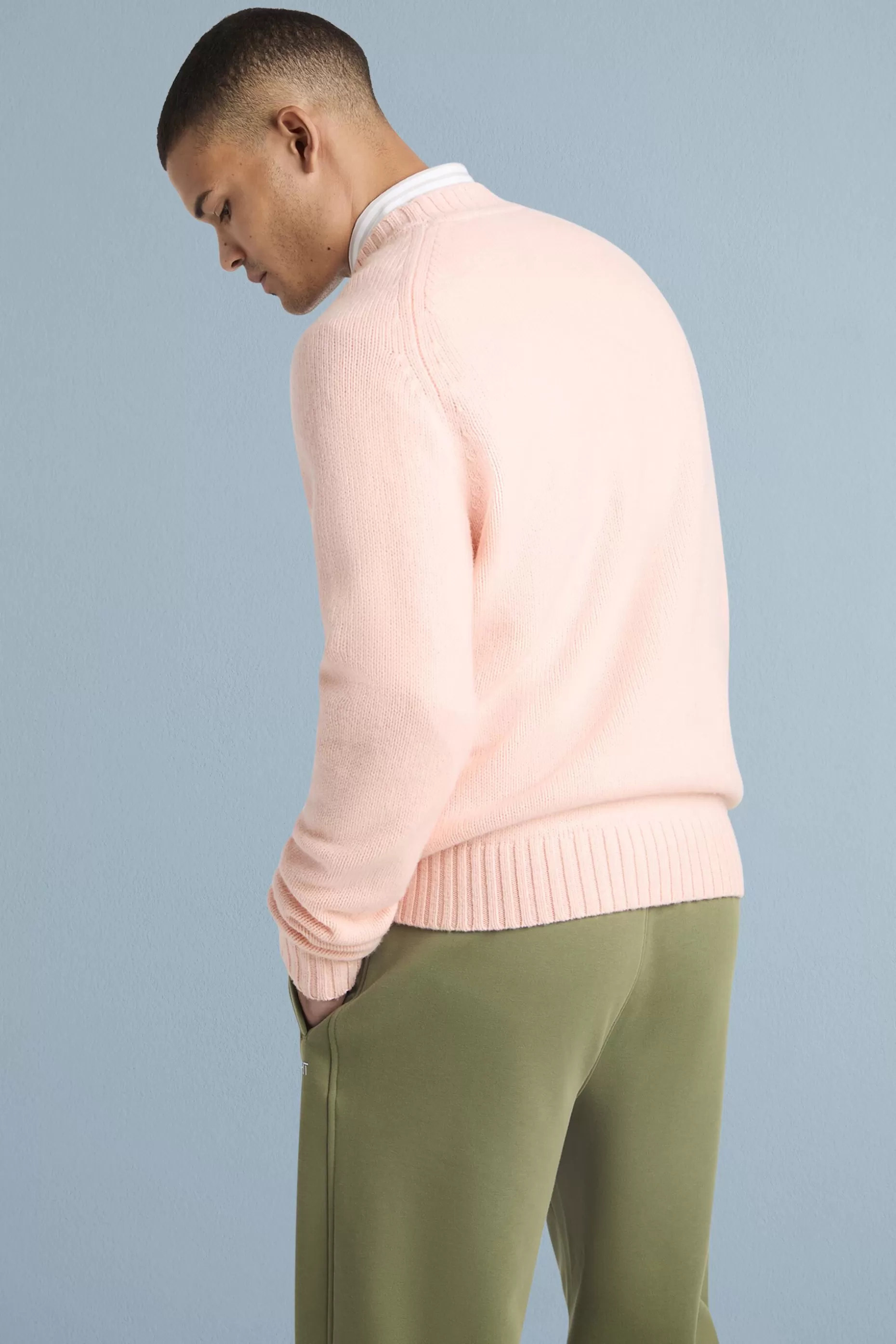 ESPRIT Chunk Knit Wool-Cashmere Sweater at our Online Shop *Men Sweaters