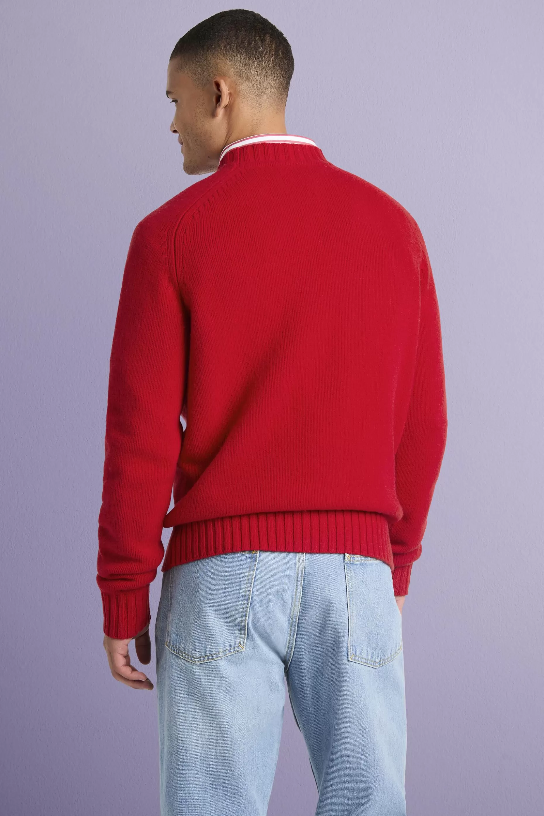 ESPRIT Chunk Knit Wool-Cashmere Sweater at our Online Shop *Men Sweaters