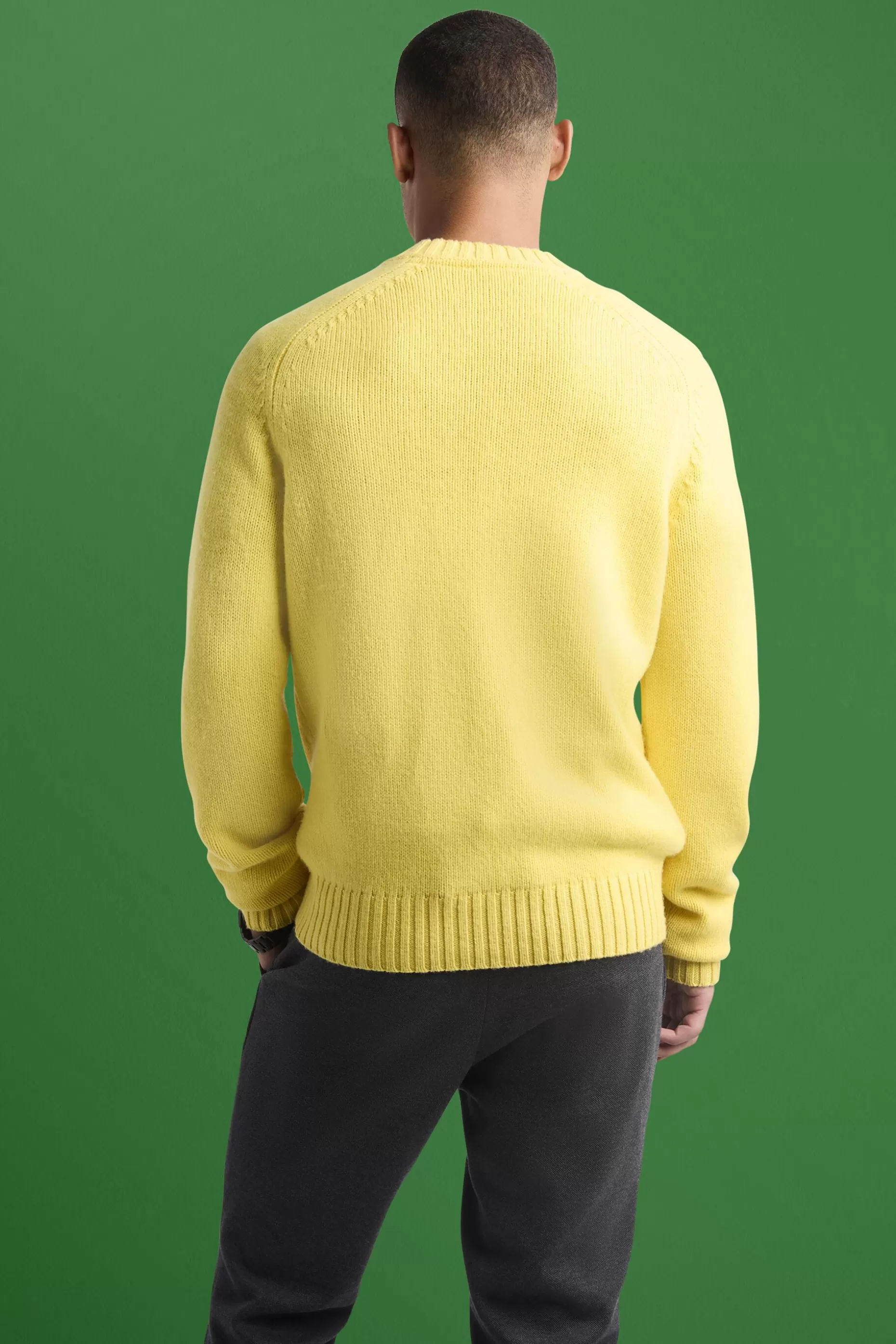ESPRIT Chunk Knit Wool-Cashmere Sweater at our Online Shop *Men Sweaters
