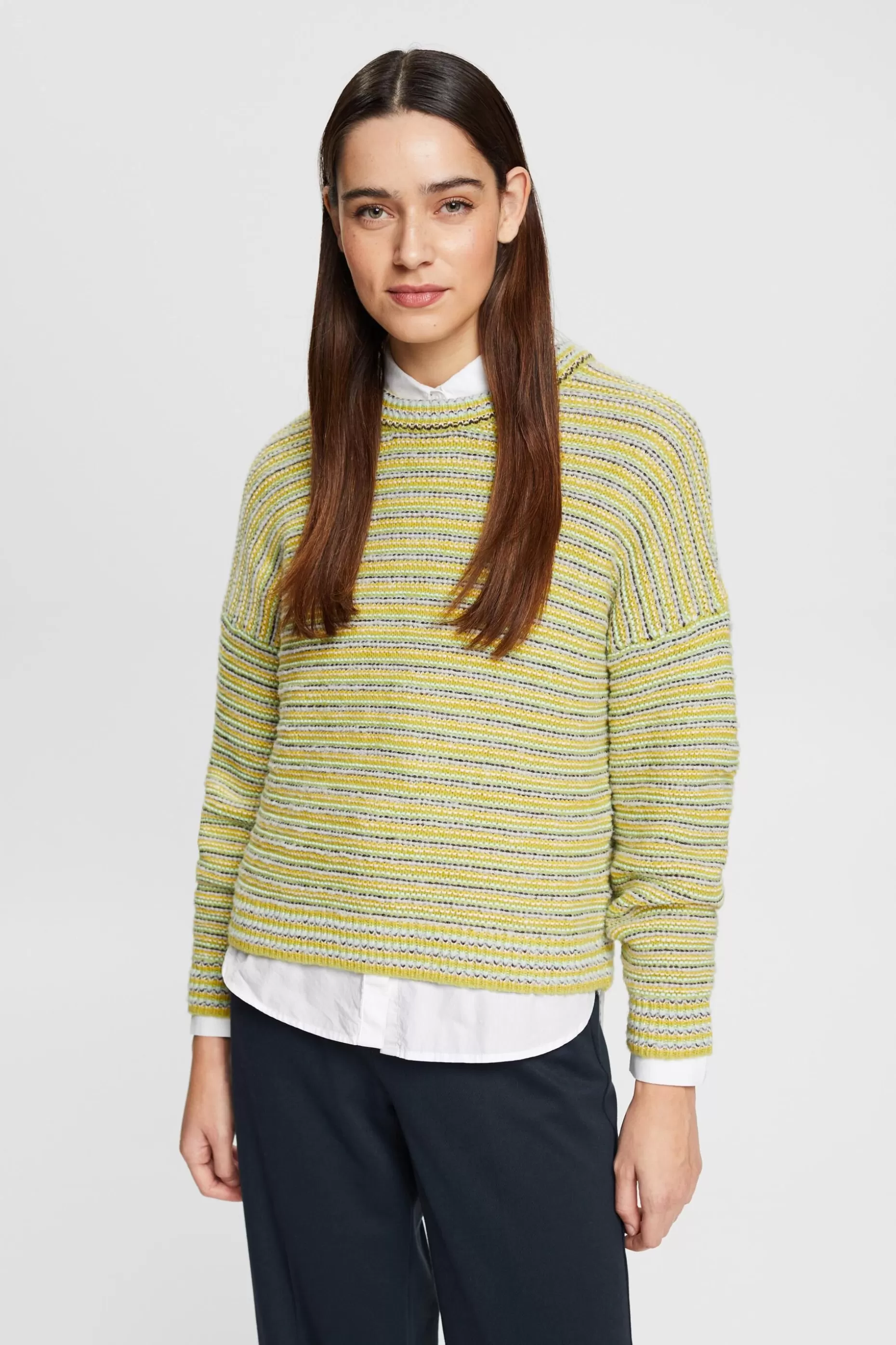 ESPRIT Chunky knit striped jumper at our Online Shop * Sale Under $50