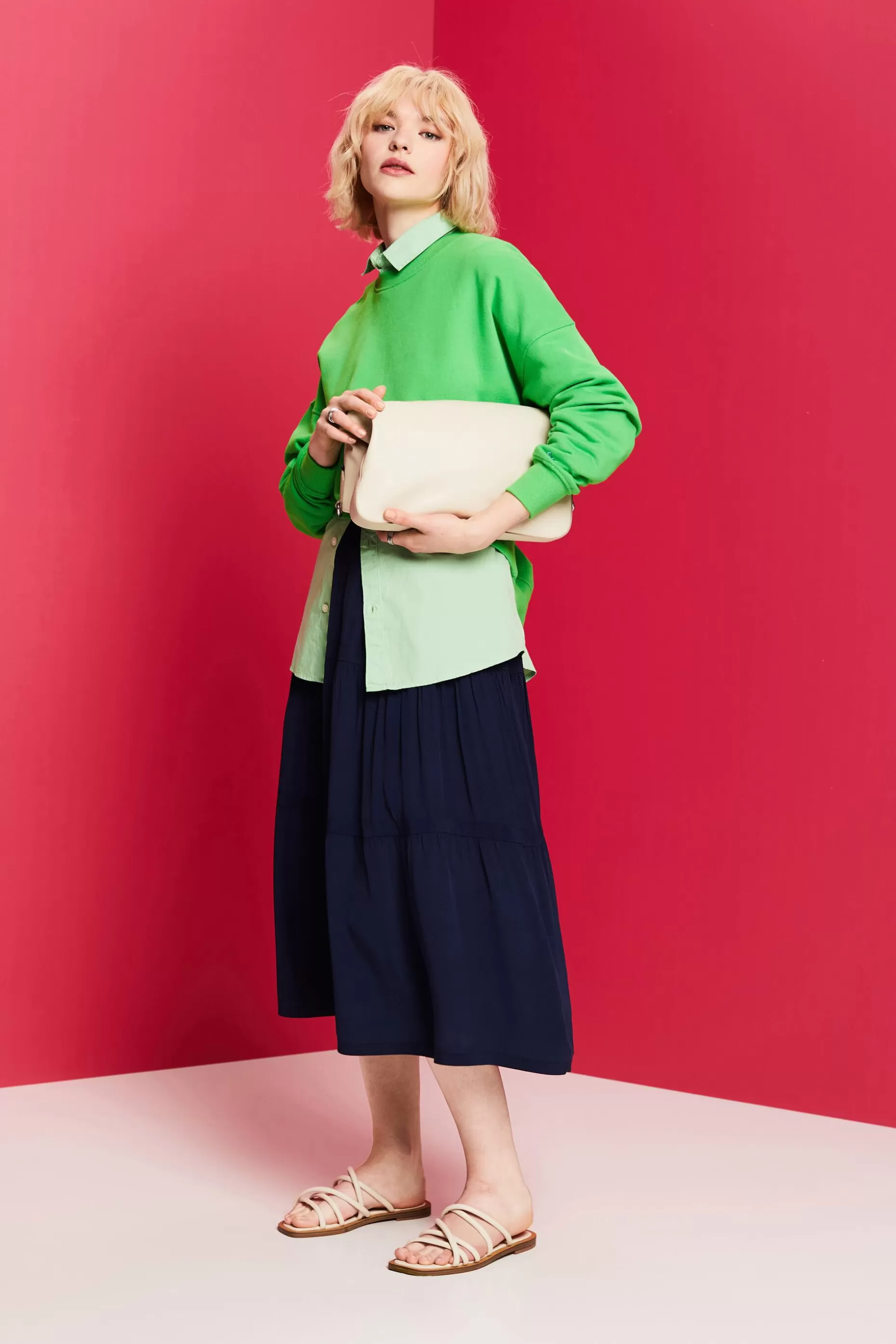 ESPRIT Classic Midi Skirt at our Online Shop *Women Skirts + Shorts
