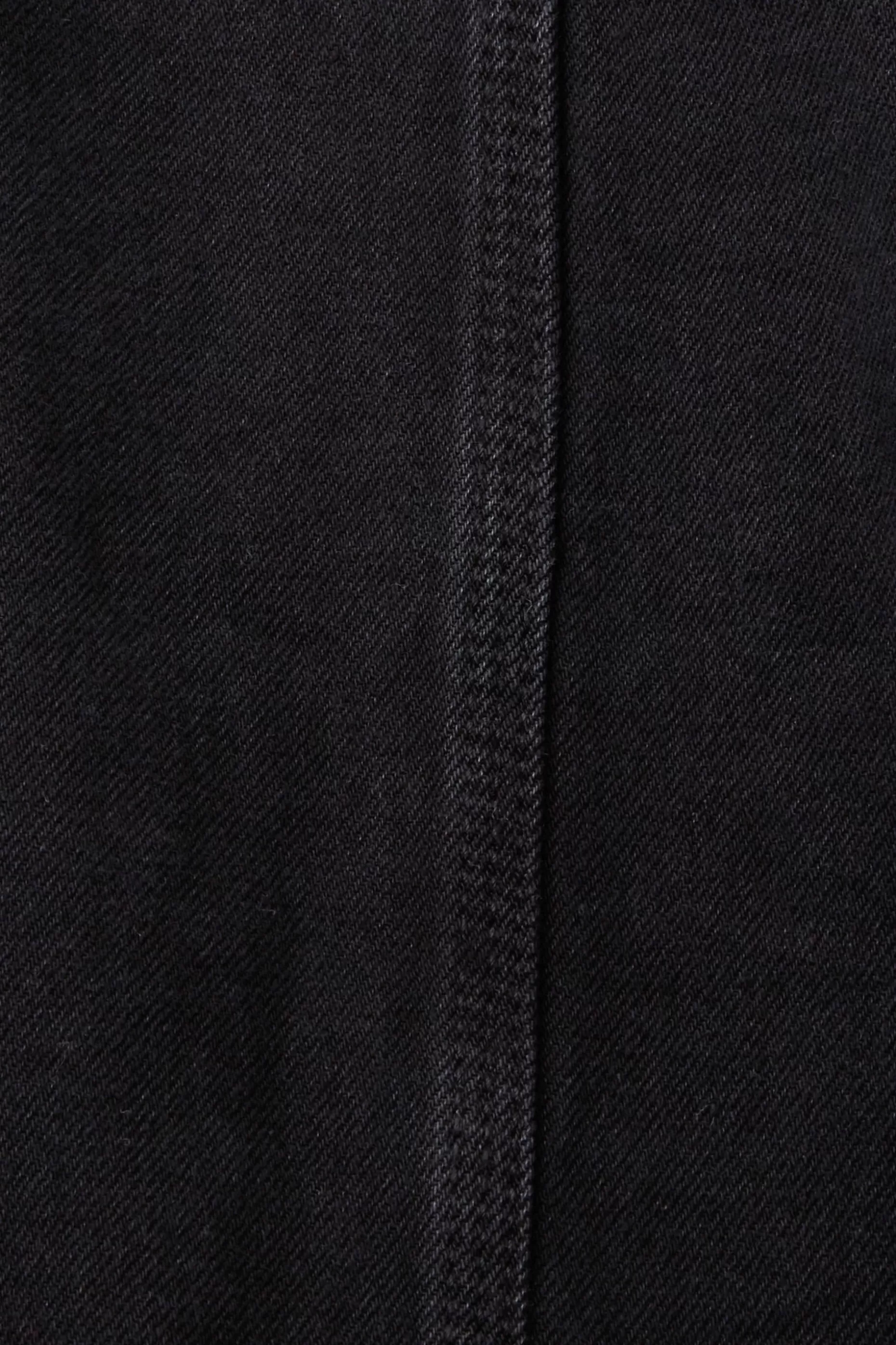 ESPRIT Collarless denim jacket with drawstrings at our Online Shop *Women Clearance 60%-70% Off