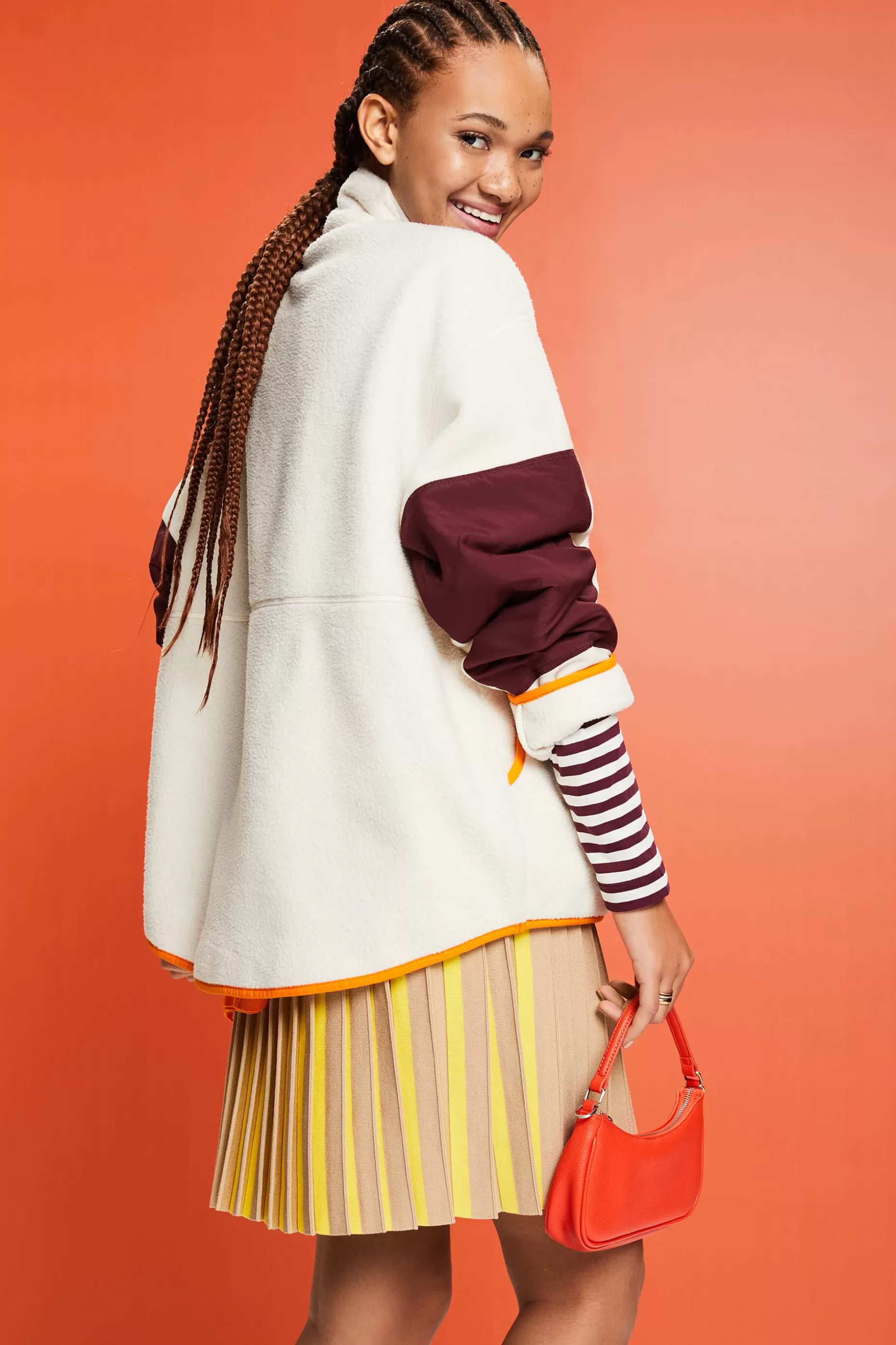 ESPRIT Colorblock Fleece Jacket at our Online Shop *Women Sweatshirts + Hoodies