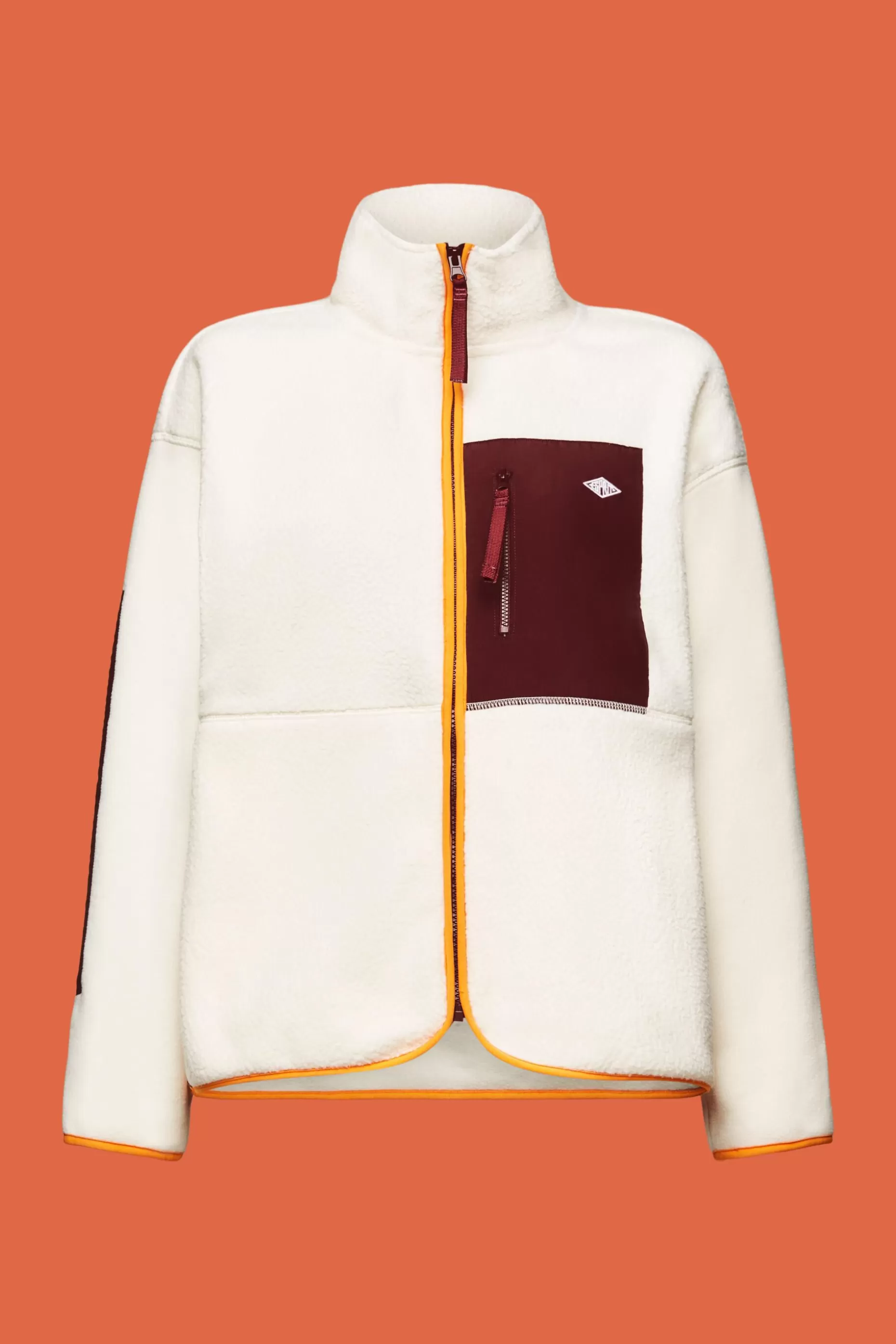 ESPRIT Colorblock Fleece Jacket at our Online Shop *Women Sweatshirts + Hoodies
