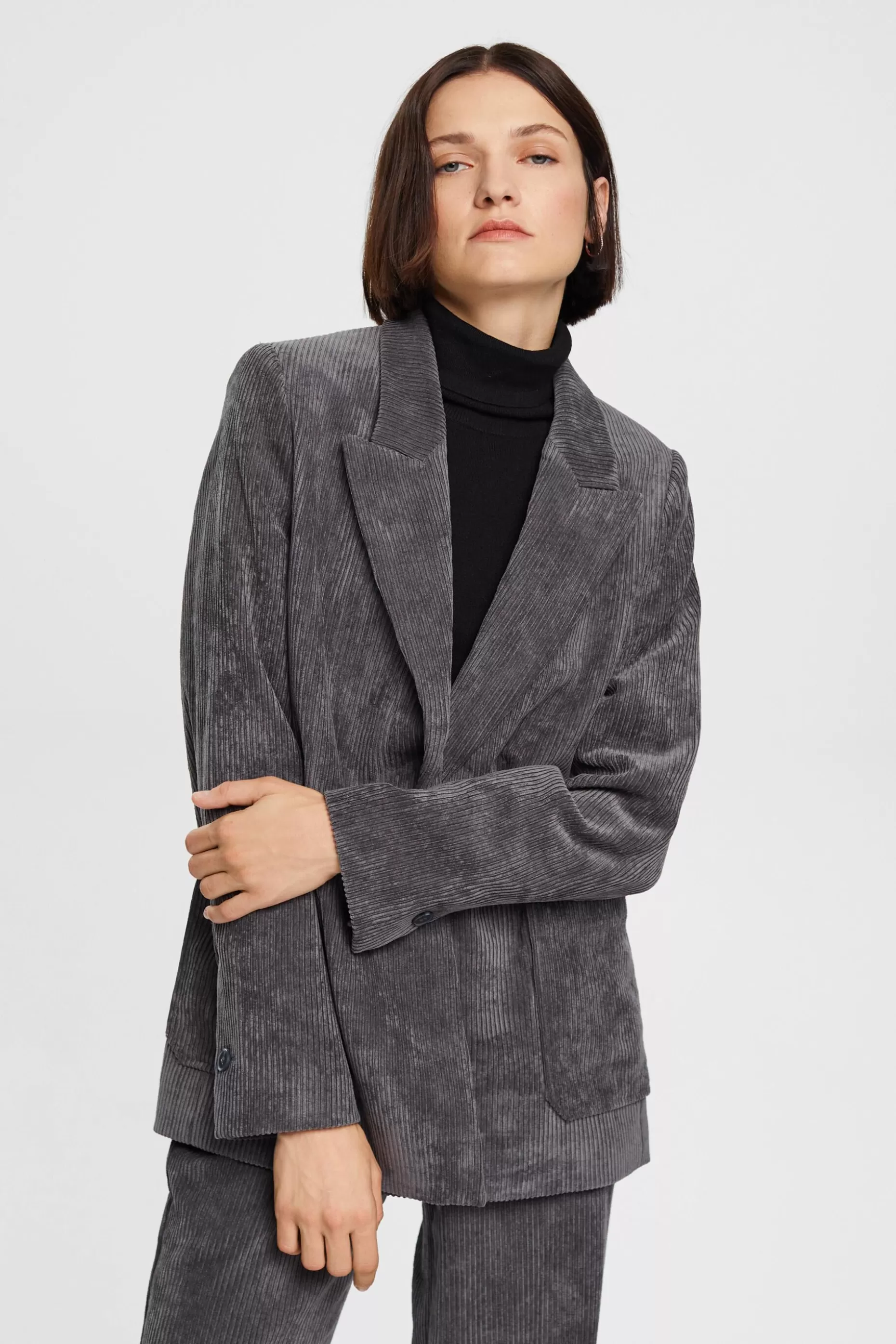 ESPRIT Corduroy blazer at our Online Shop *Women Blazers