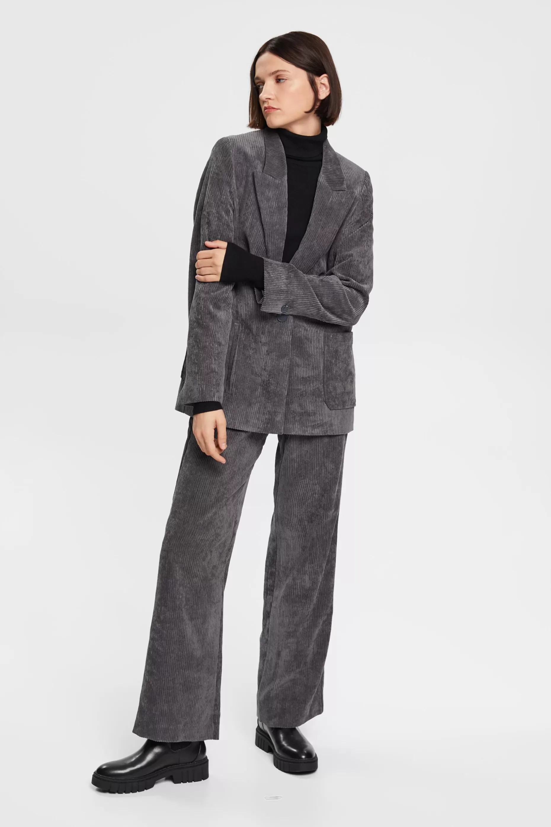 ESPRIT Corduroy blazer at our Online Shop *Women Blazers