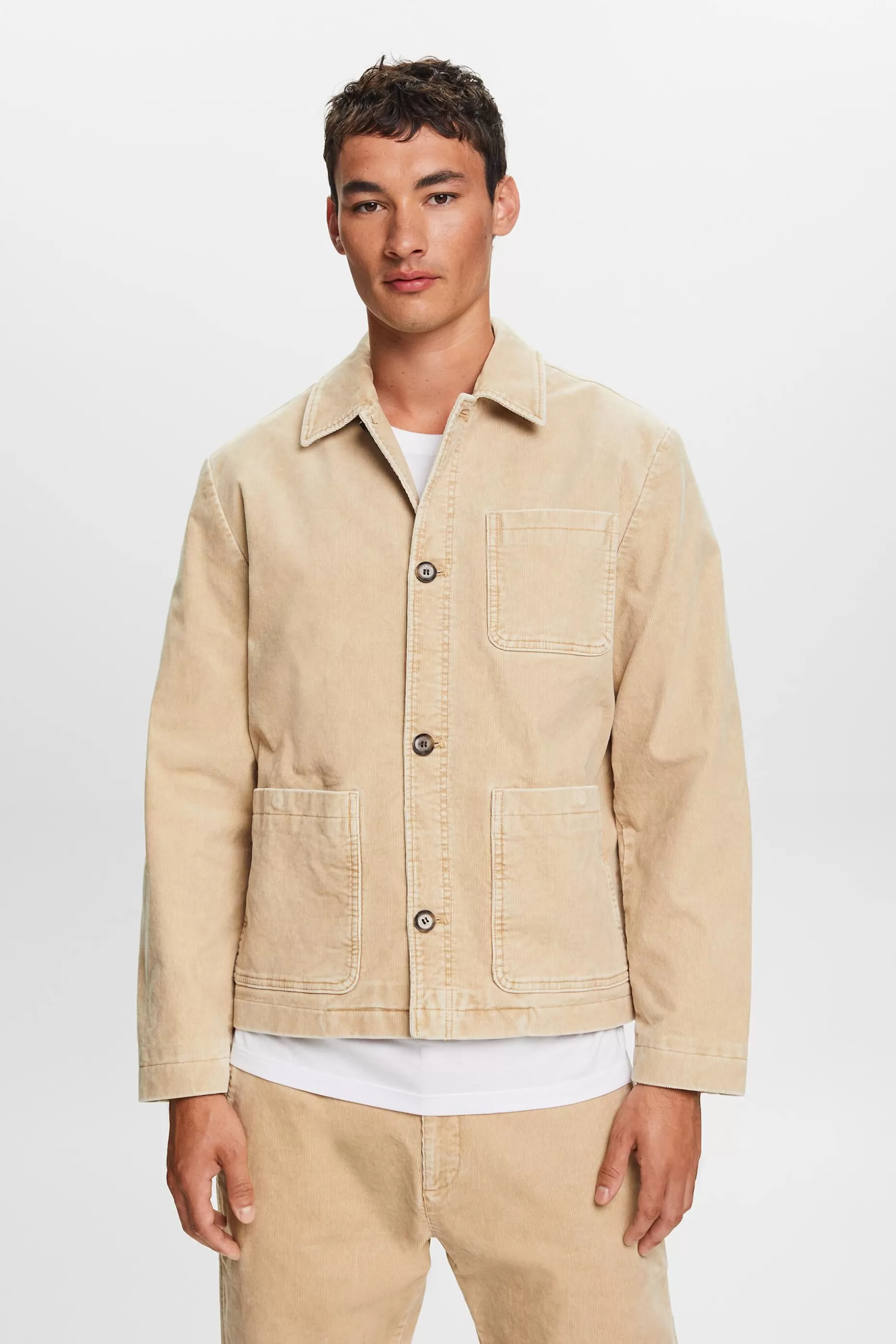 ESPRIT Corduroy Jacket at our Online Shop *Men Jackets + Coats