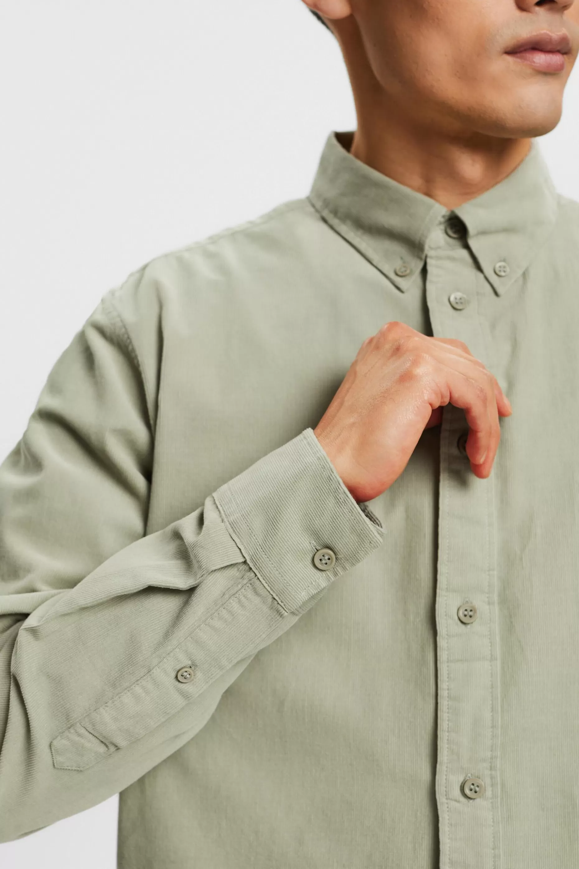 ESPRIT Corduroy shirt, 100% cotton at our Online Shop * Sale Under $50