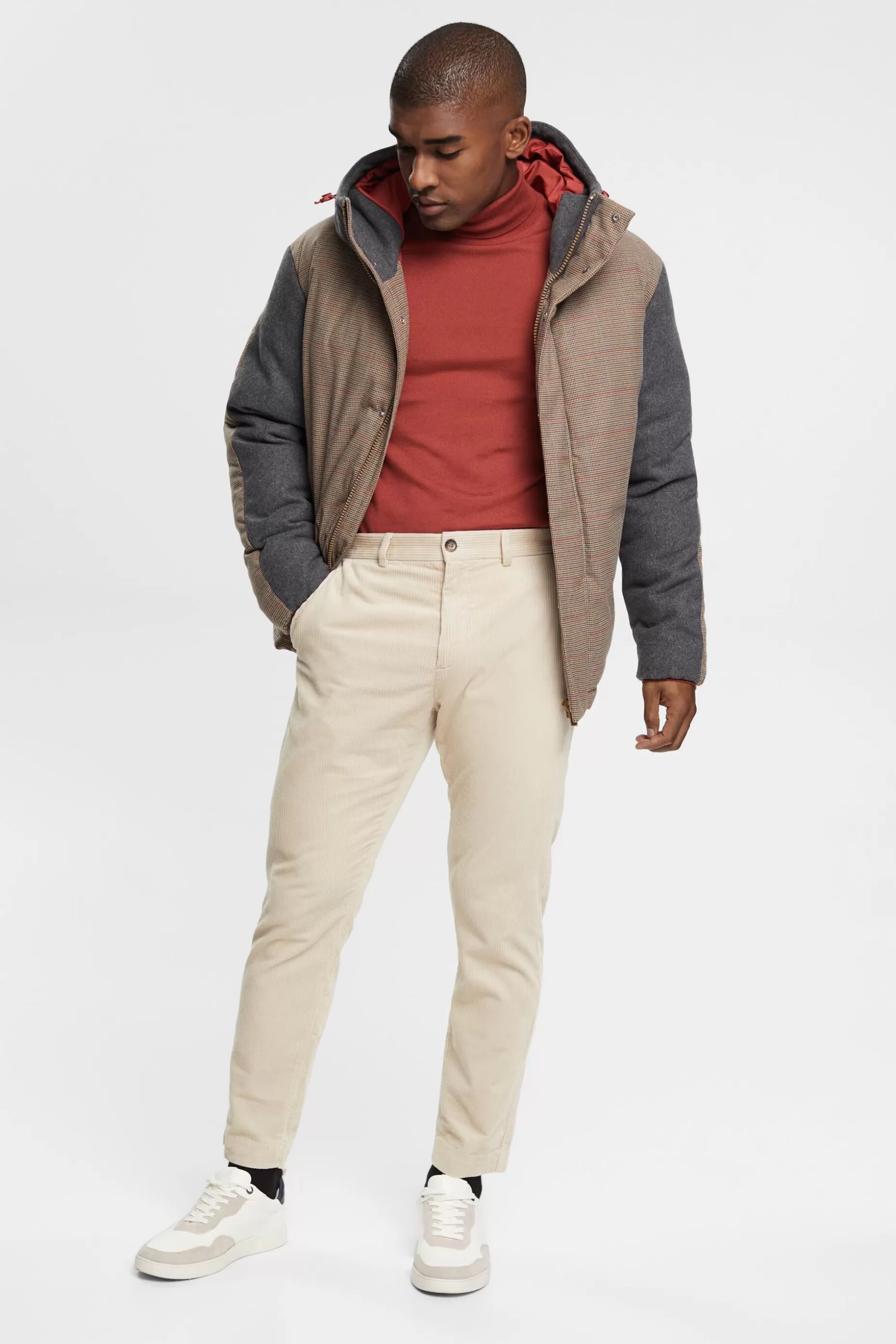 ESPRIT Corduroy trousers at our Online Shop *Men Pants + Joggers