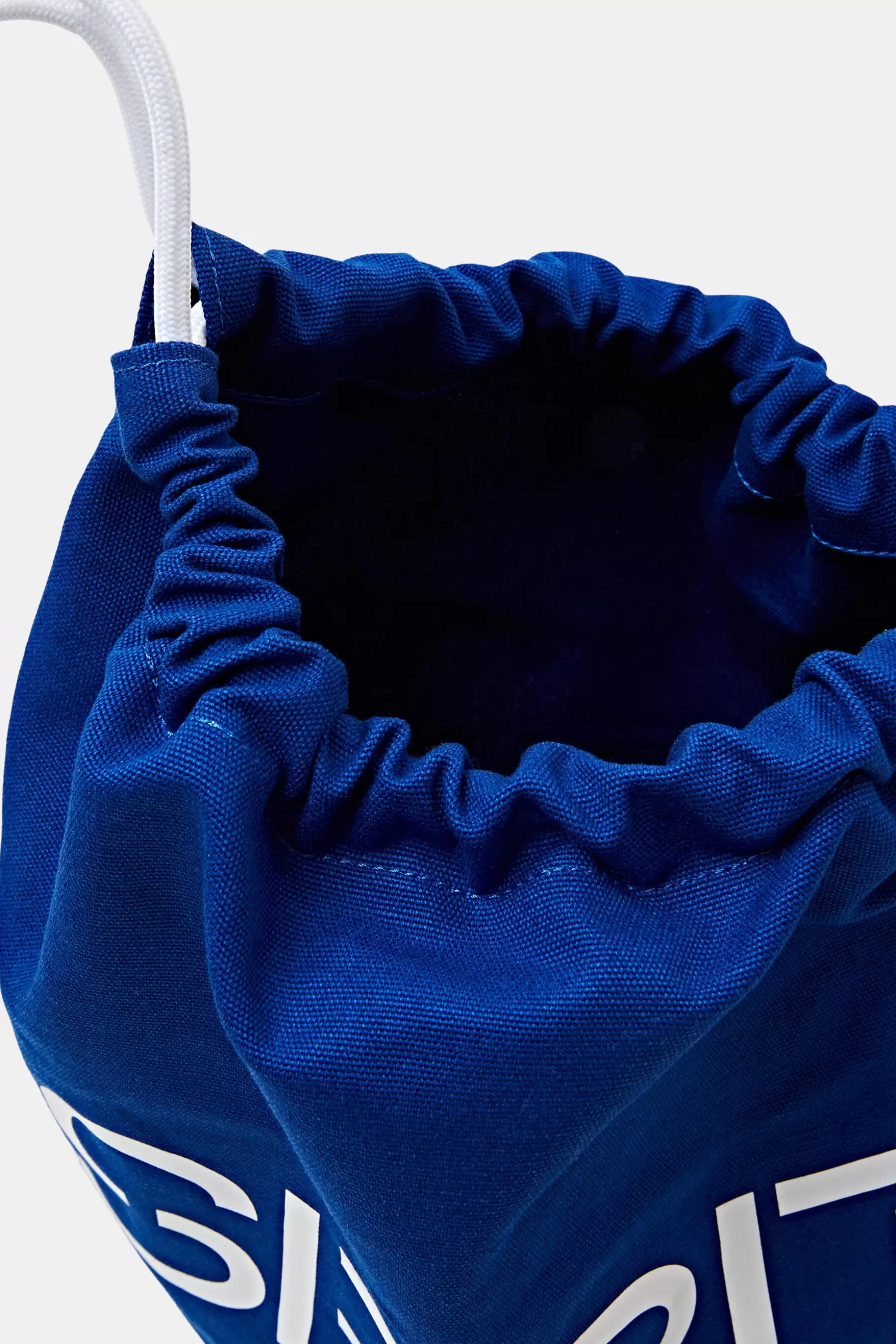 ESPRIT Cotton Canvas Logo Drawstring Backpack at our Online Shop *Men Bags + Wallets