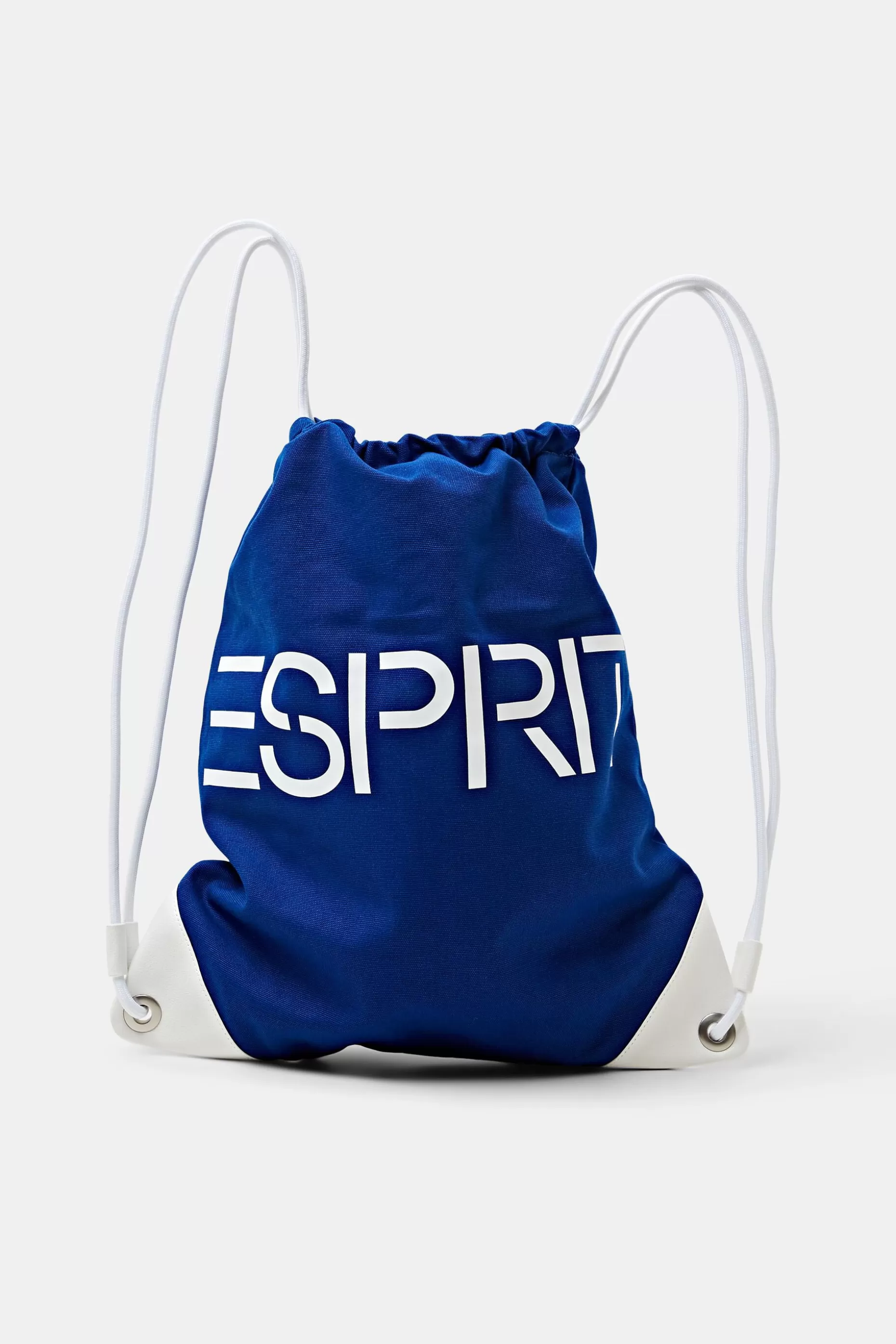 ESPRIT Cotton Canvas Logo Drawstring Backpack at our Online Shop *Women Bags