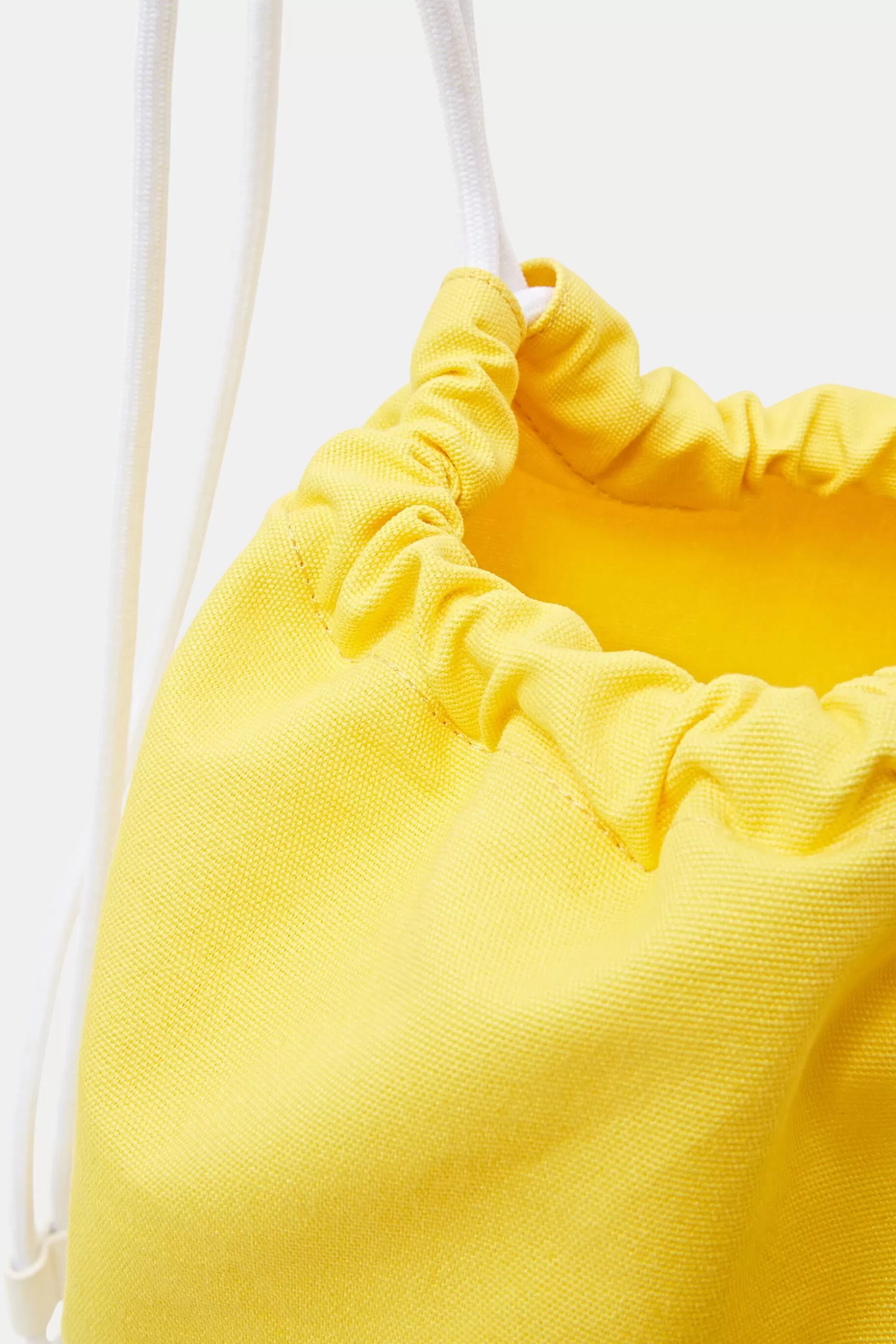 ESPRIT Cotton Canvas Logo Drawstring Backpack at our Online Shop *Women Bags