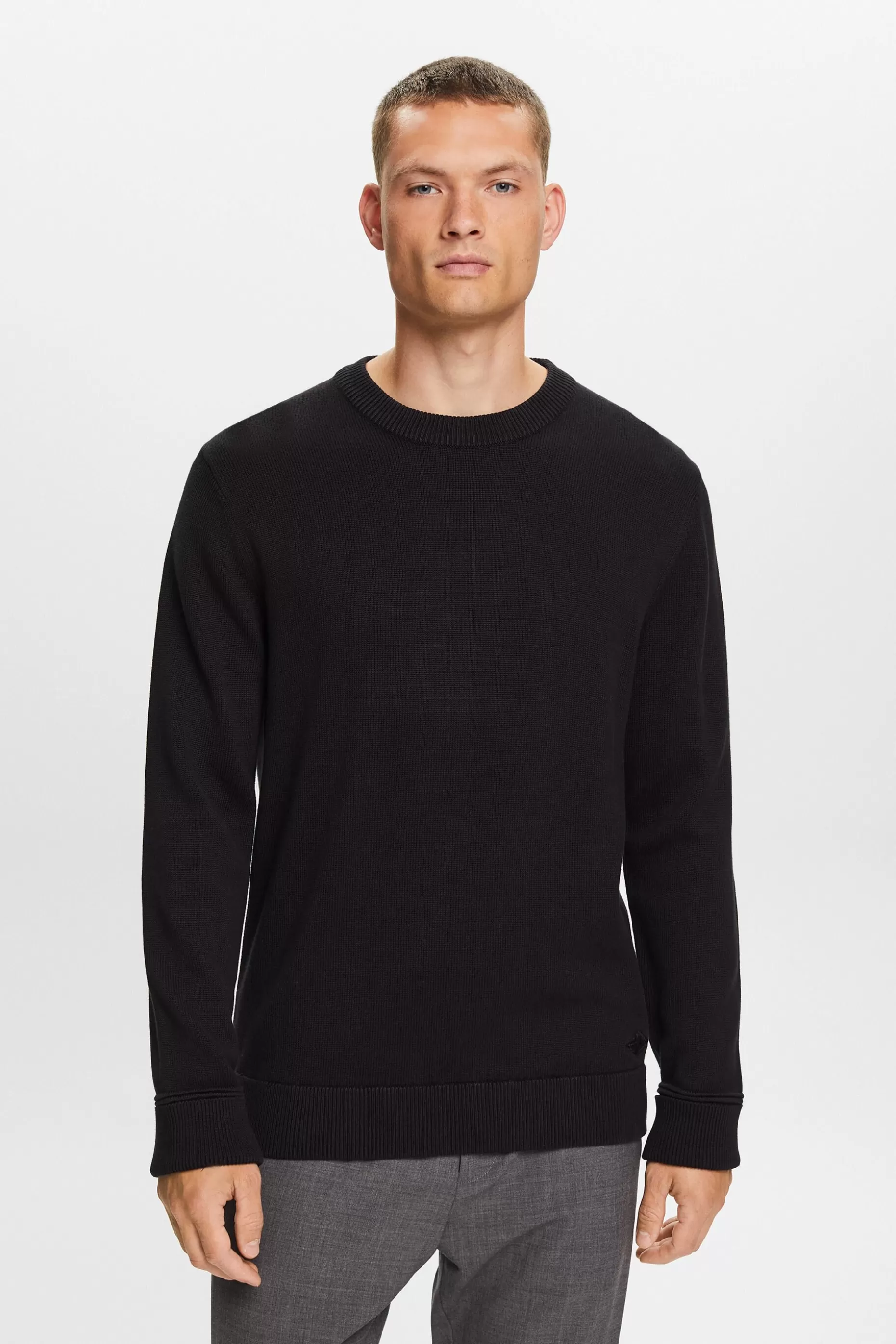 ESPRIT Cotton Crewneck Sweater at our Online Shop * Sale Under $50