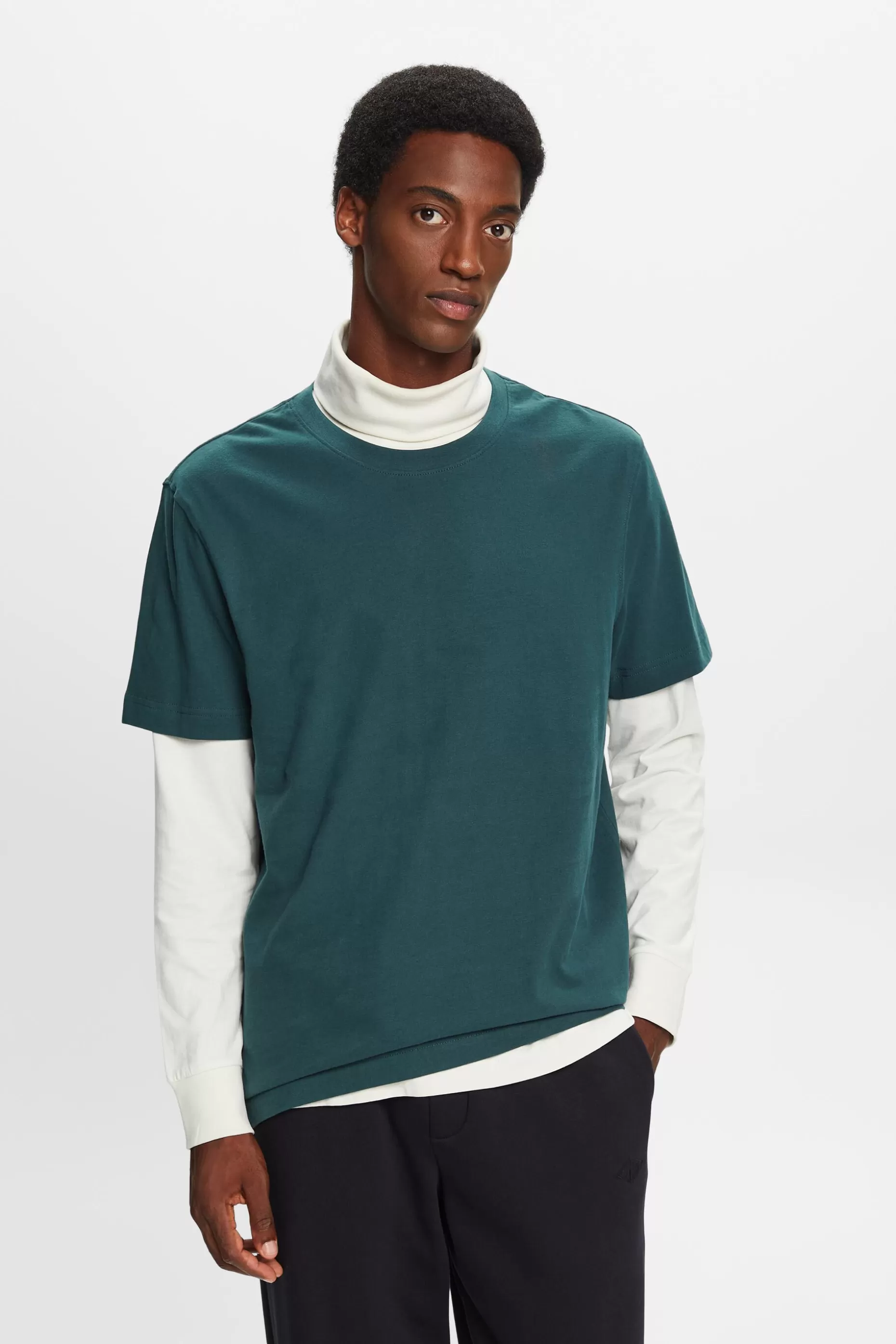 ESPRIT Cotton Jersey Crewneck T-Shirt at our Online Shop *Boys Boys