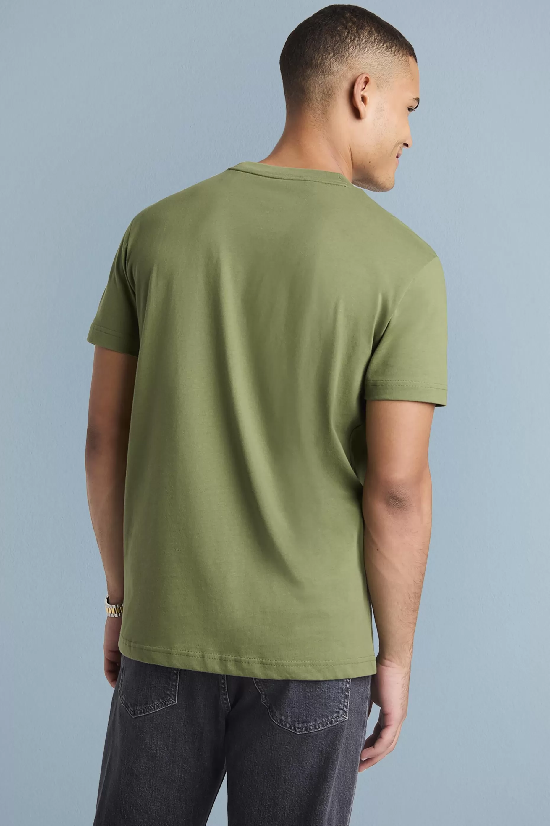 ESPRIT Cotton Jersey Logo T-Shirt at our Online Shop *Men T-Shirts + Polos