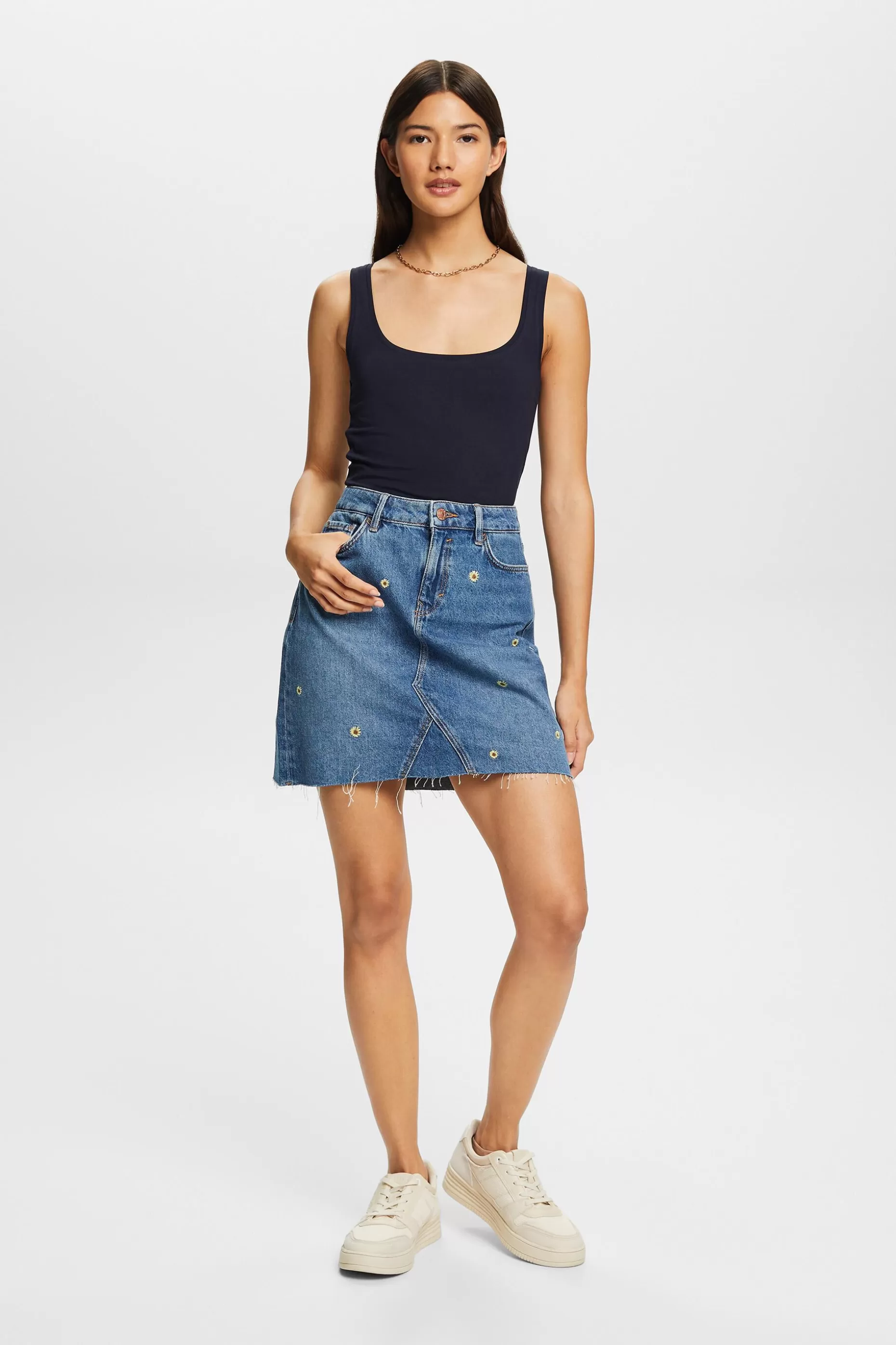 ESPRIT Cotton Jersey Tank Top at our Online Shop *Women T-Shirts + Tops