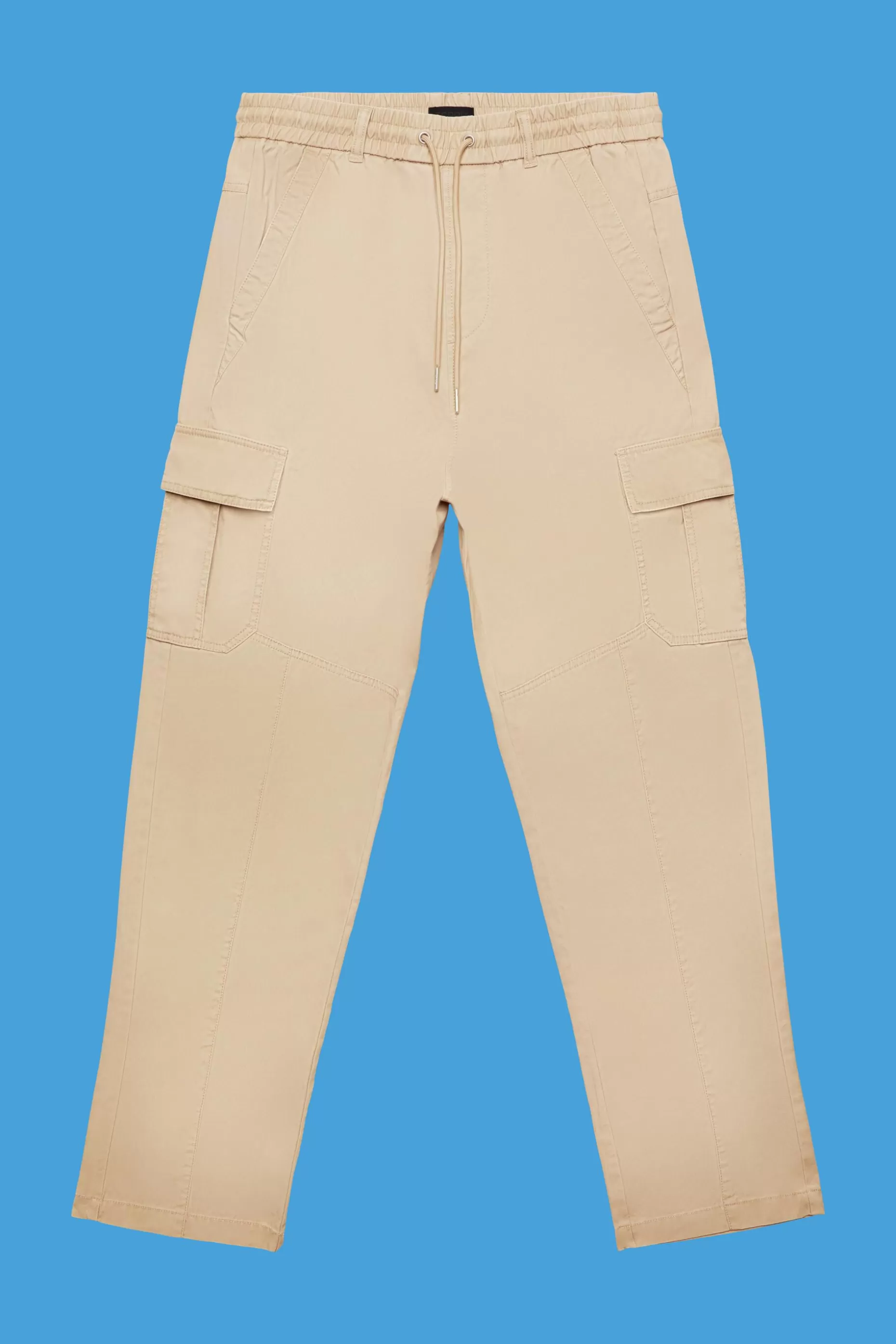 ESPRIT Cotton jogger-style tapered cargo trousers at our Online Shop *Men Pants + Joggers