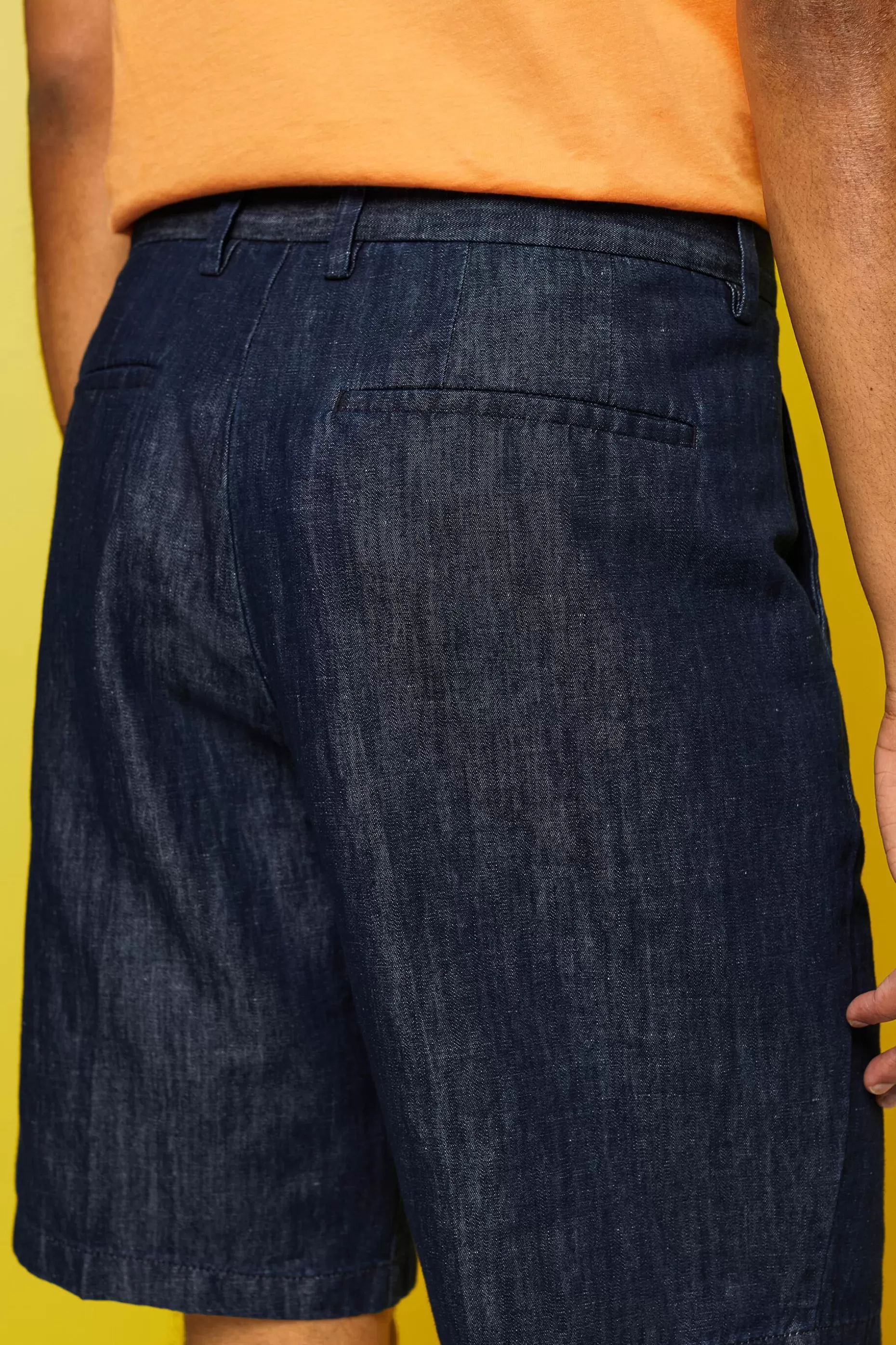 ESPRIT Cotton Linen Chino Shorts at our Online Shop *Men Shorts