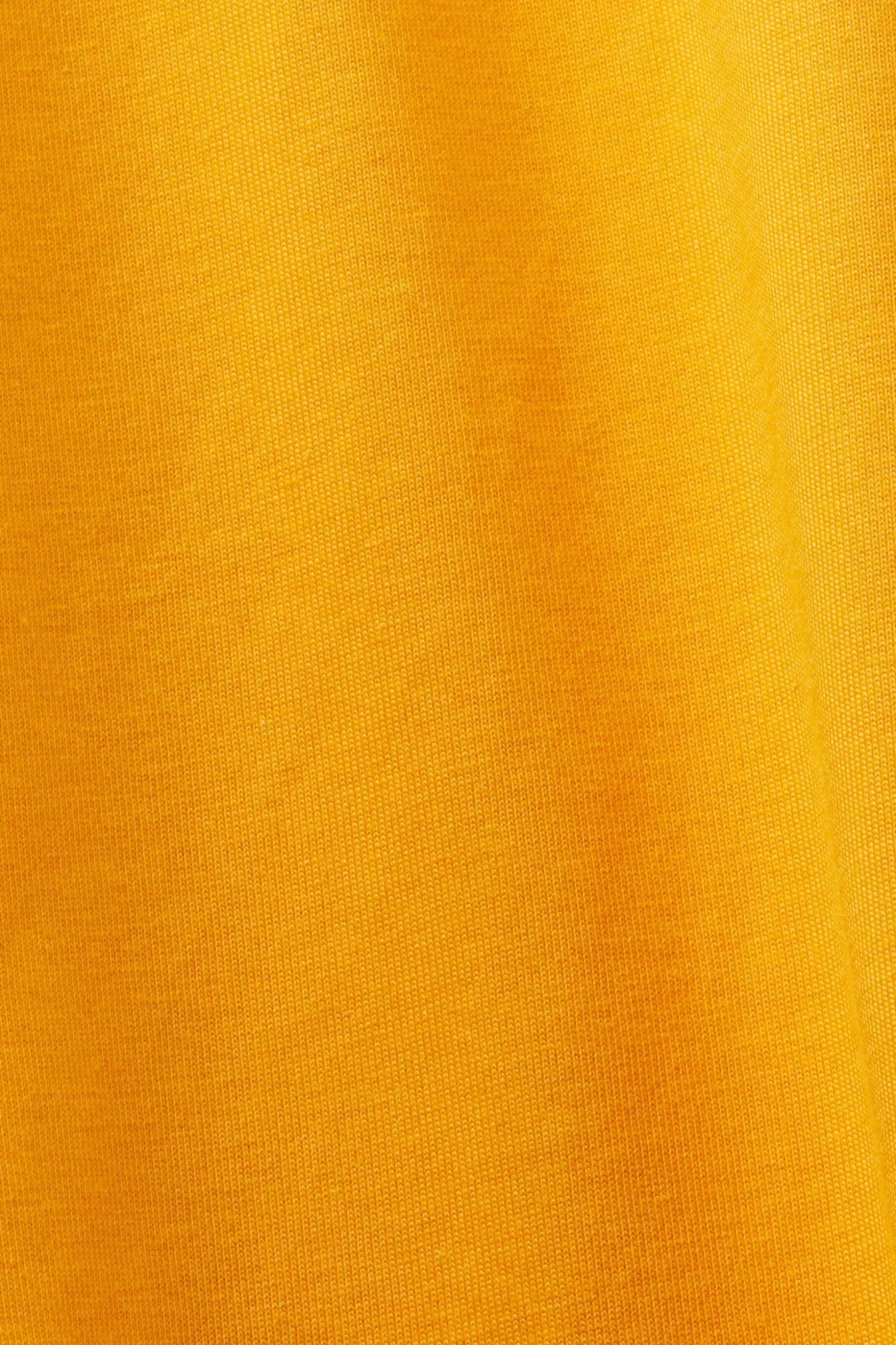 ESPRIT Cotton Mock Neck Logo T-Shirt at our Online Shop *Women T-Shirts + Tops