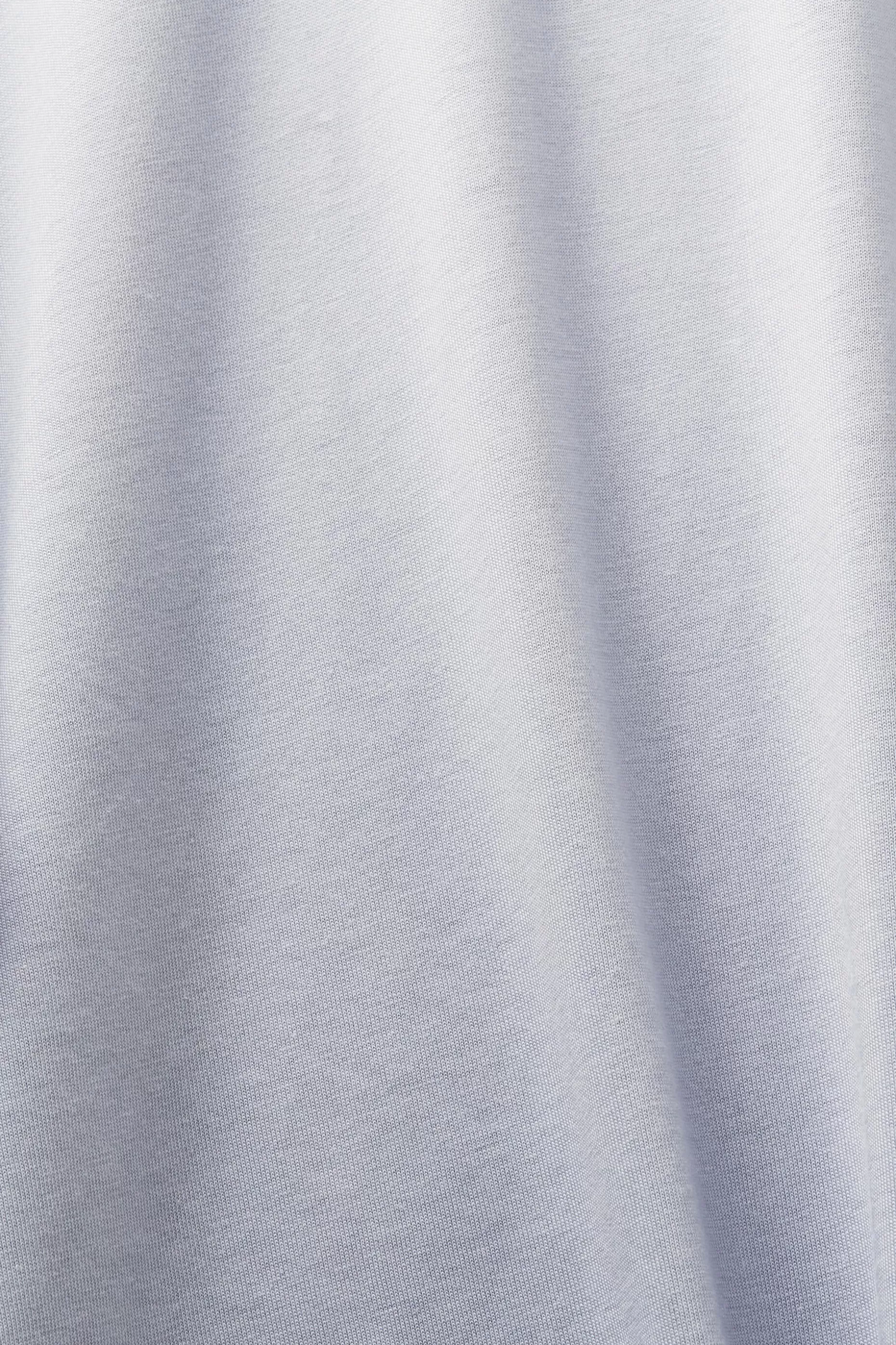 ESPRIT Cotton Mock Neck Logo T-Shirt at our Online Shop *Women T-Shirts + Tops