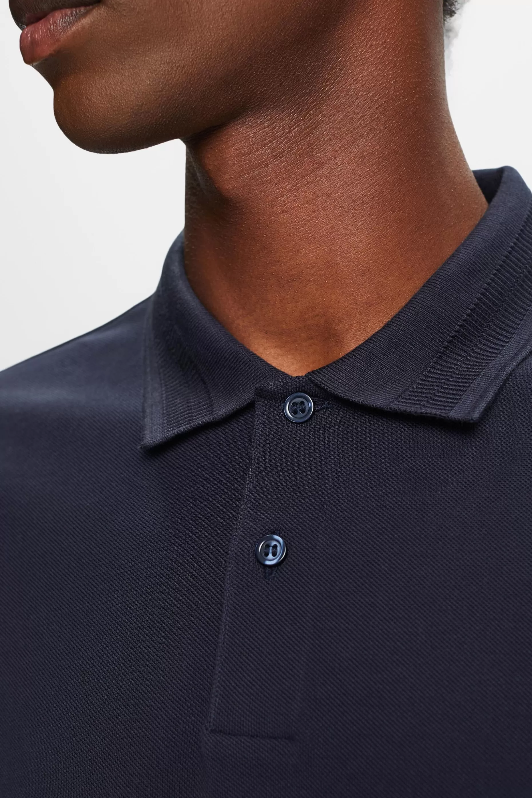 ESPRIT Cotton Pique Polo Shirt at our Online Shop *Men T-Shirts + Polos