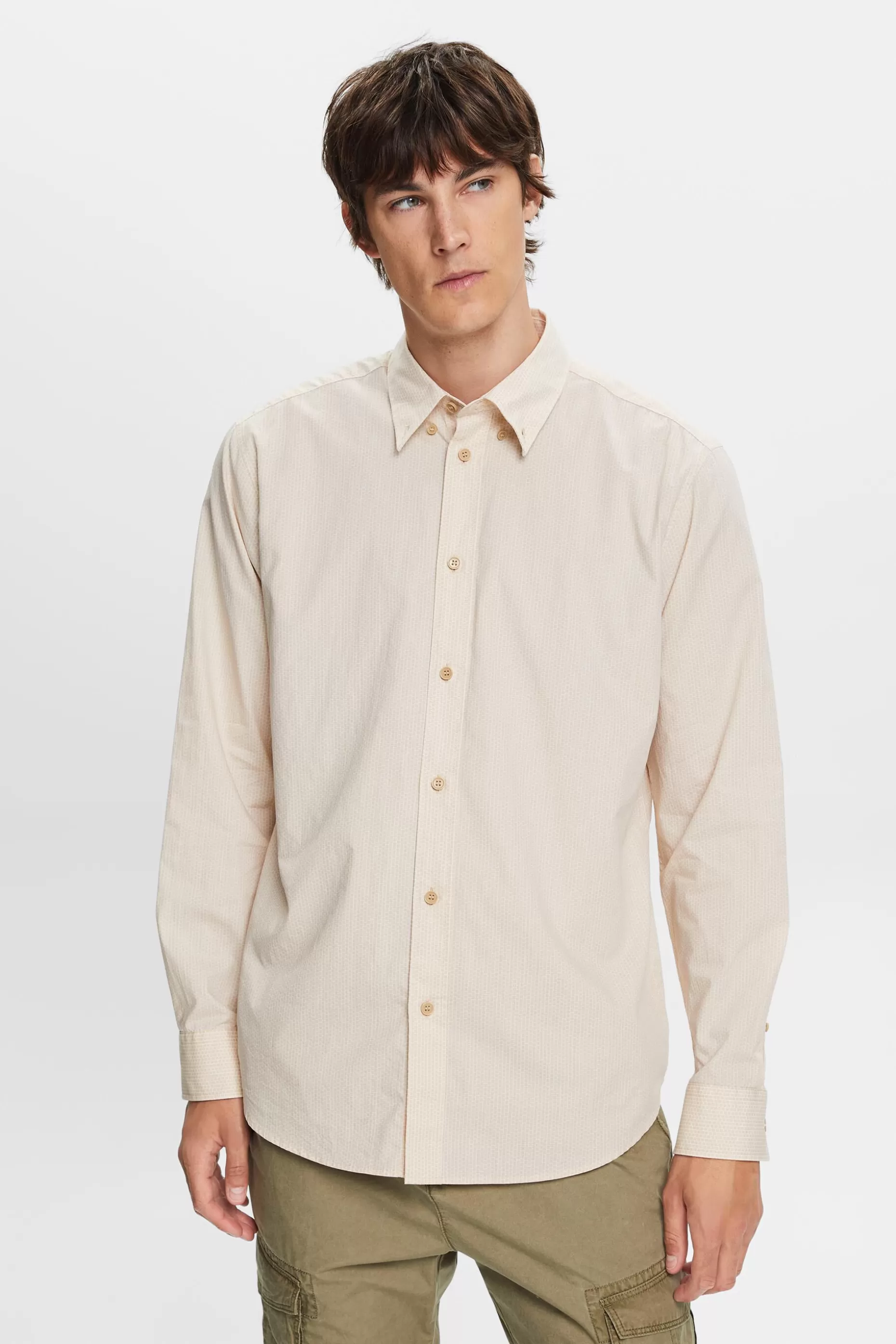 ESPRIT Cotton Poplin Shirt at our Online Shop * Sale Under $50