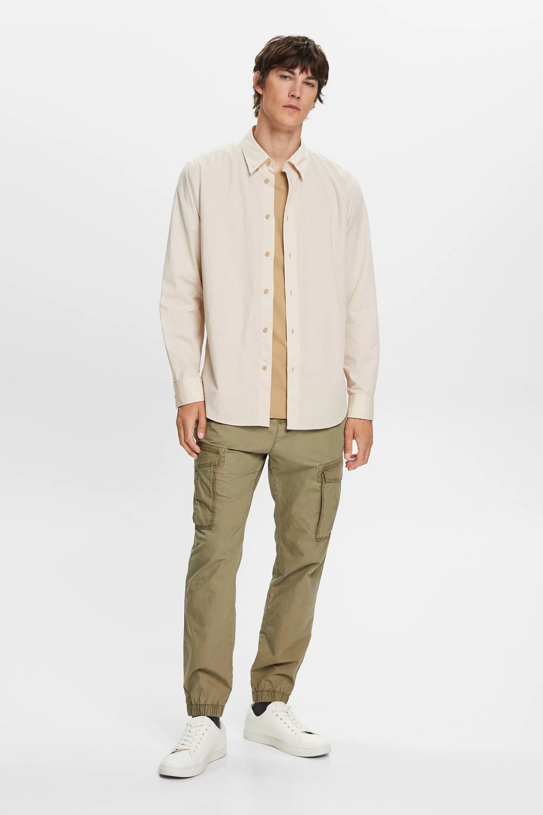 ESPRIT Cotton Poplin Shirt at our Online Shop * Sale Under $50