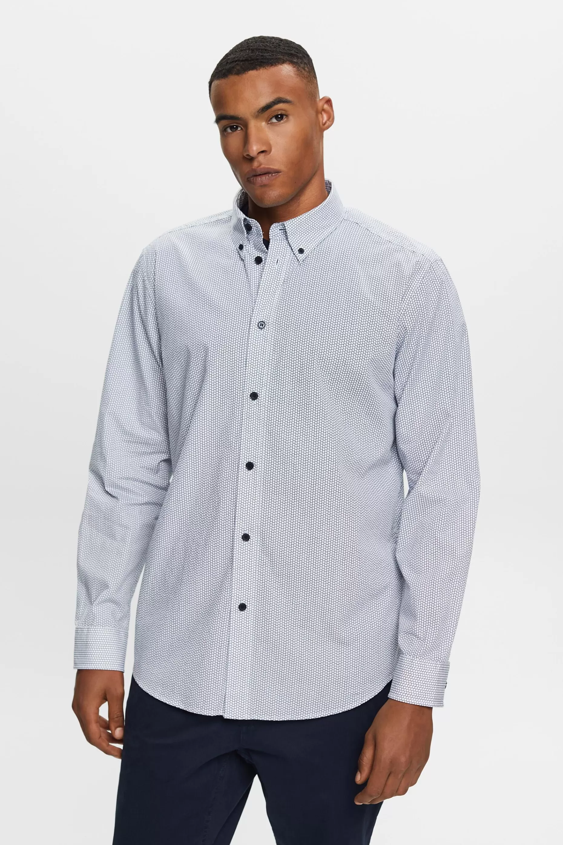 ESPRIT Cotton Poplin Shirt at our Online Shop *Men Shirts
