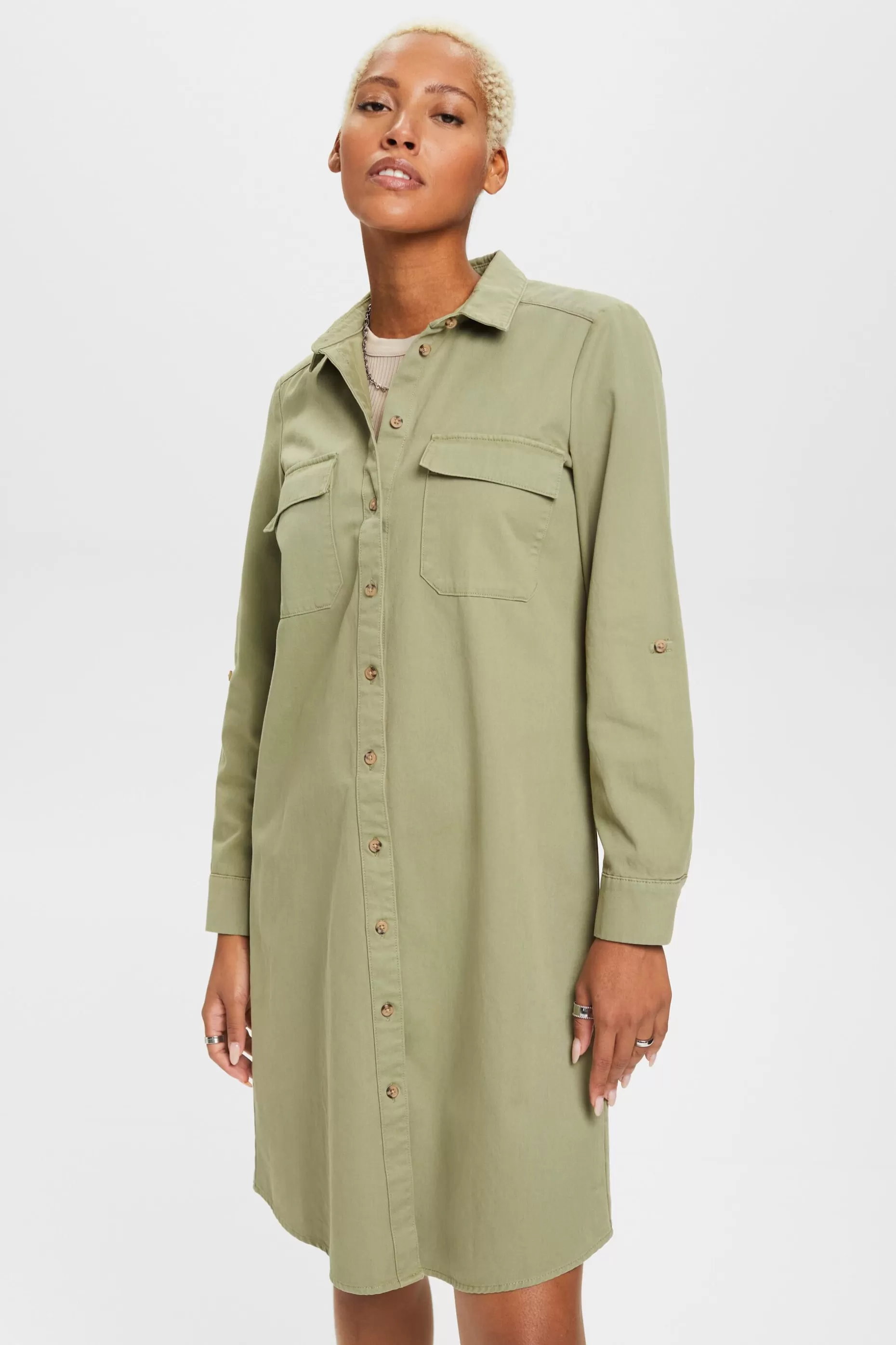 ESPRIT Cotton shirt dress at our Online Shop * Sale Under $50
